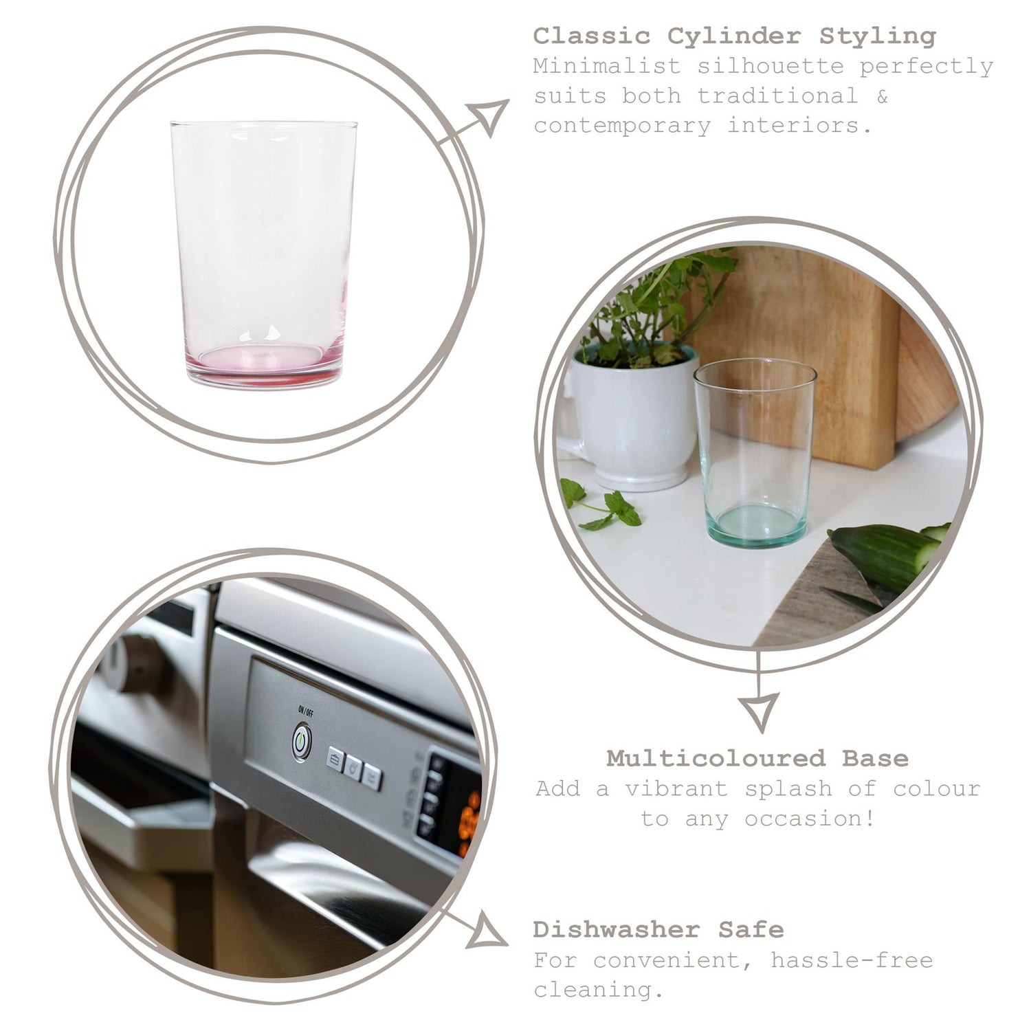 520ml Colour Base Bodega Highball Glass