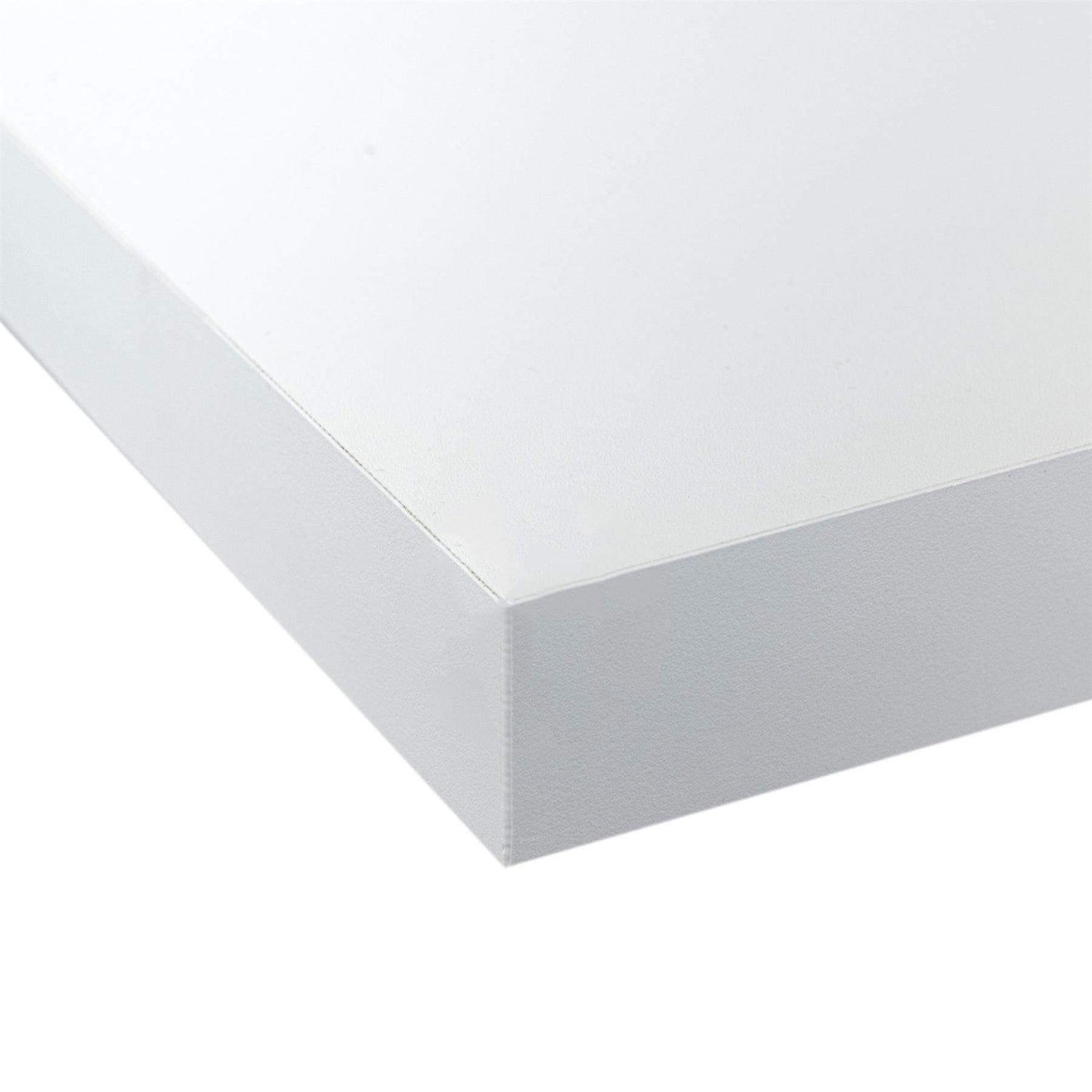 100cm Modern Floating Wall Shelf - White
