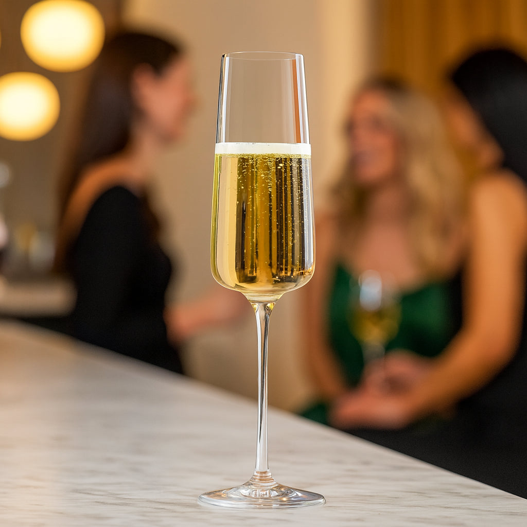 240ml Nexo Glass Champagne Flute