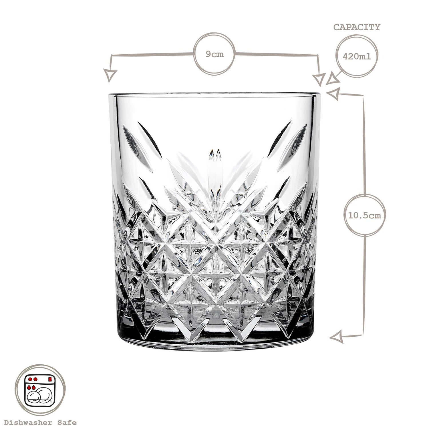 420ml Timeless Whisky Glass