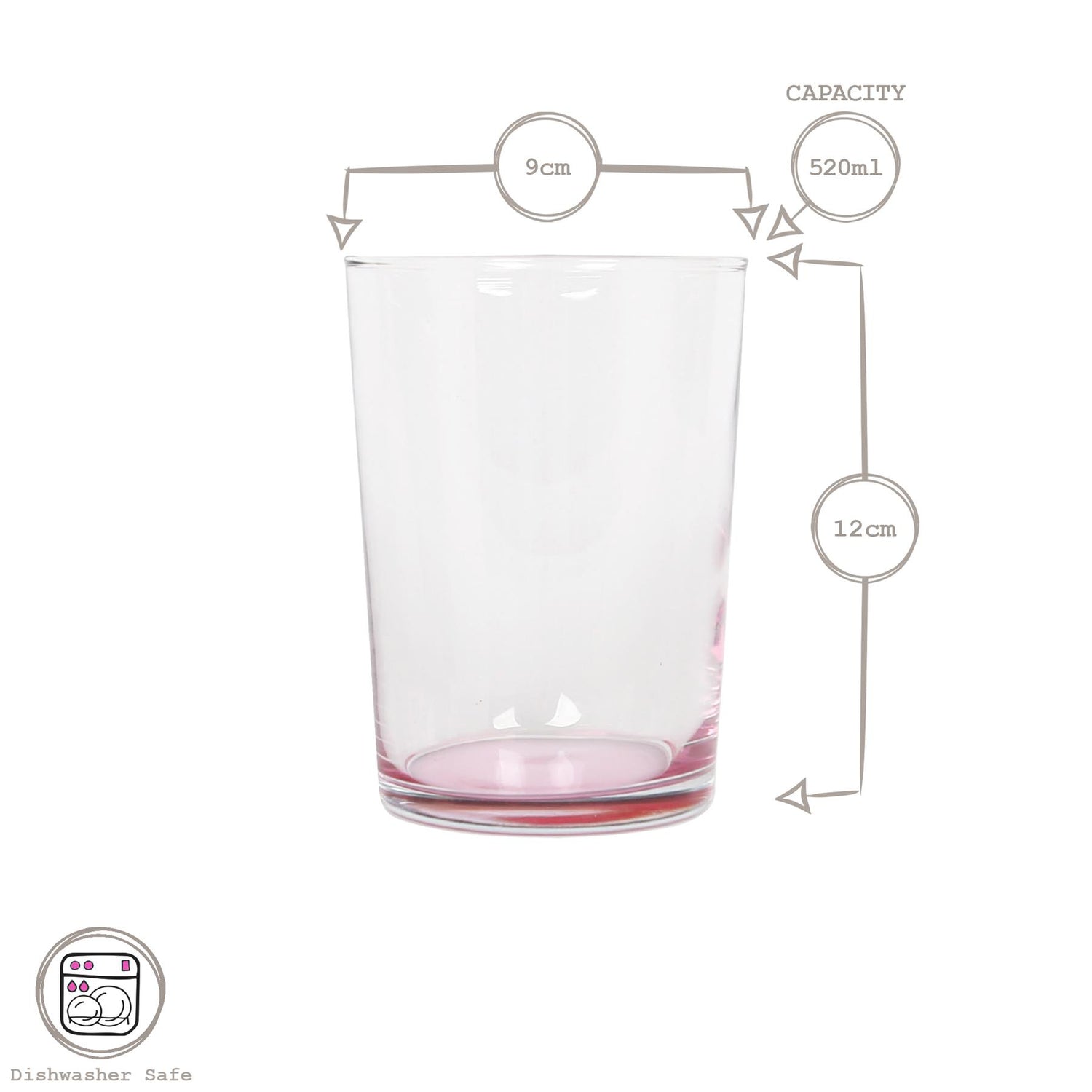 520ml Colour Base Bodega Highball Glass