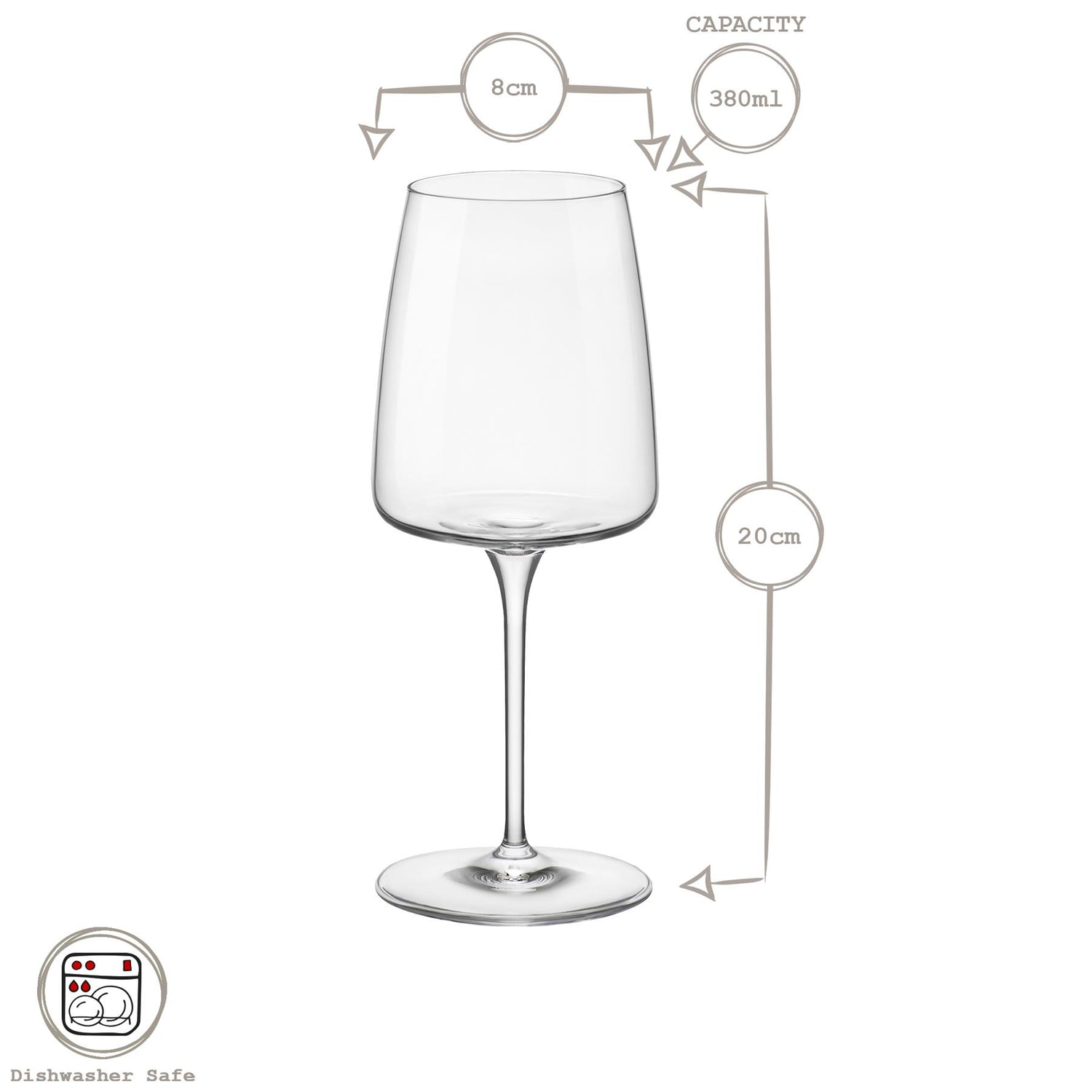 380ml Nexo Wine Glass