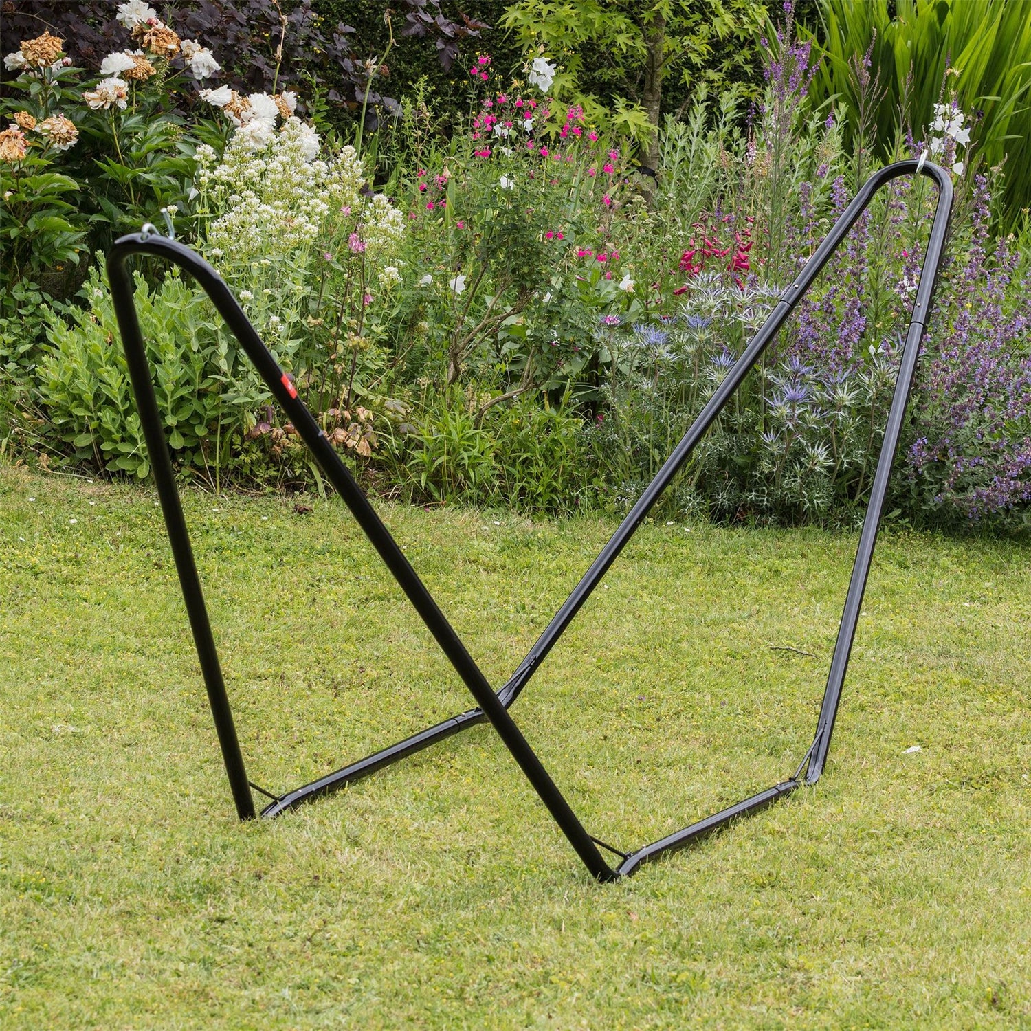 Harbour Housewares Garden Camping Hammock Metal Frame