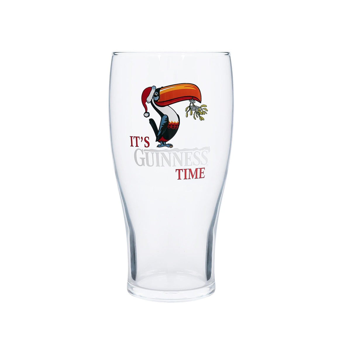 Guinness Toucan Christmas Pint Glass