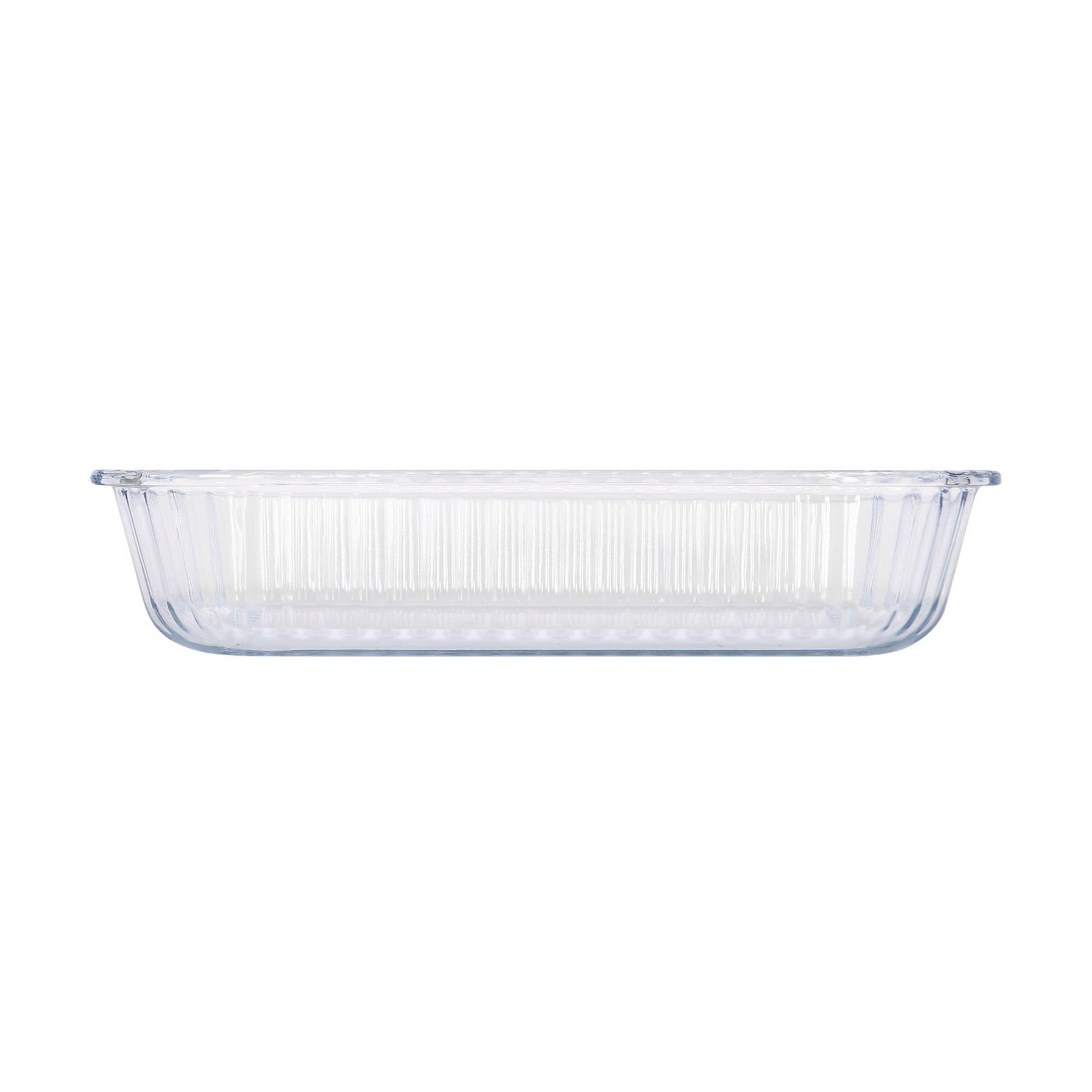 Optical Square Glass Oven Dish - 24cm x 21cm