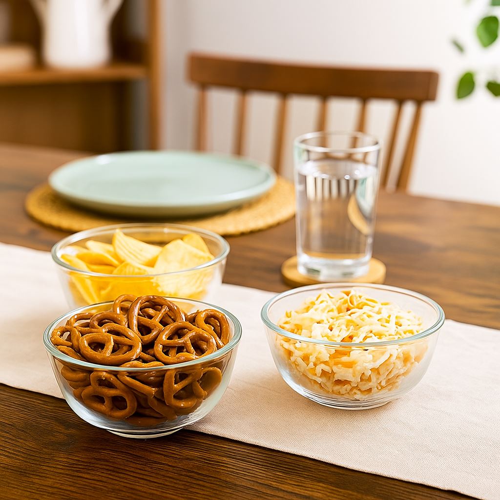 Glass Snack Bowl - 11cm