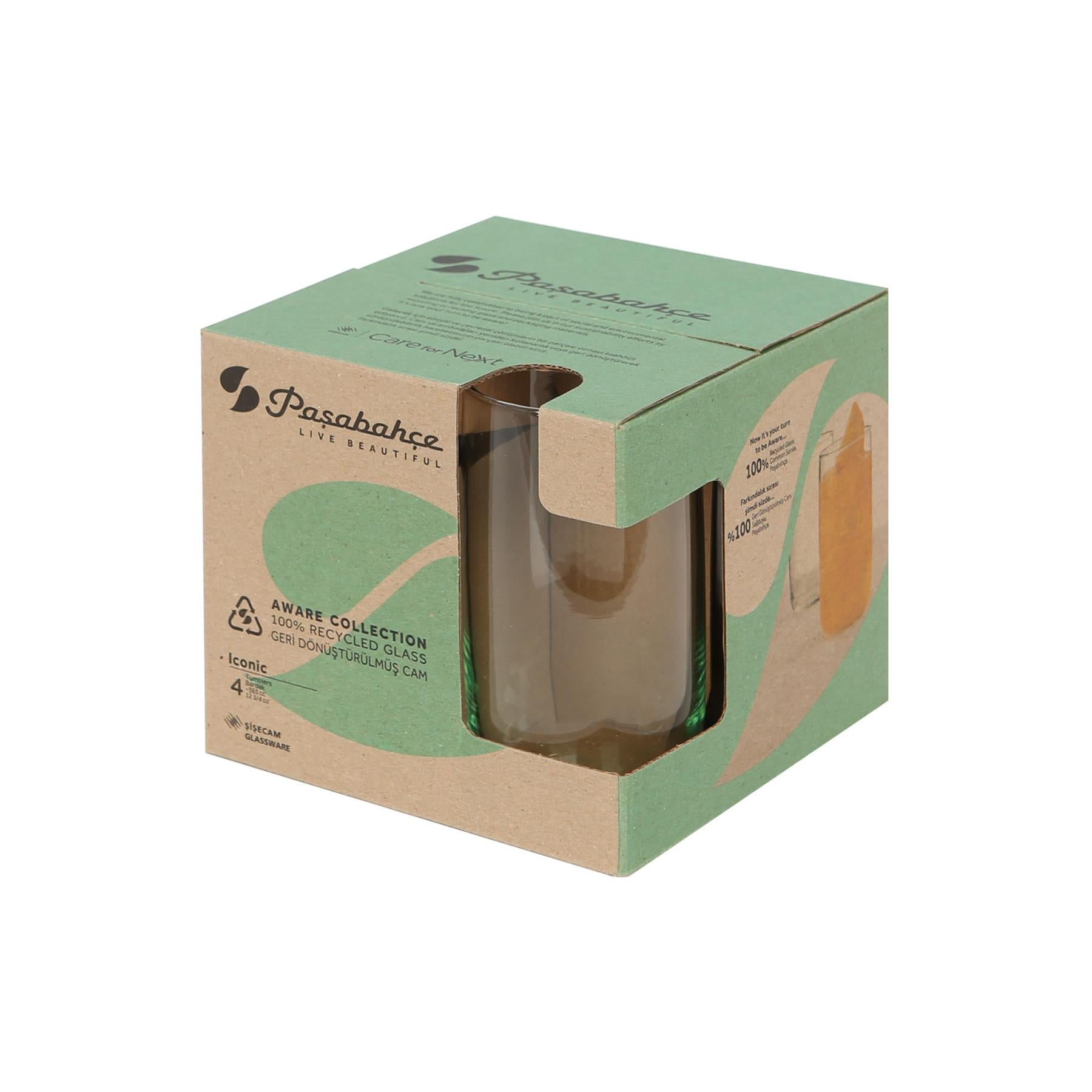 365ml Aware Iconic Recycled Highball Glass