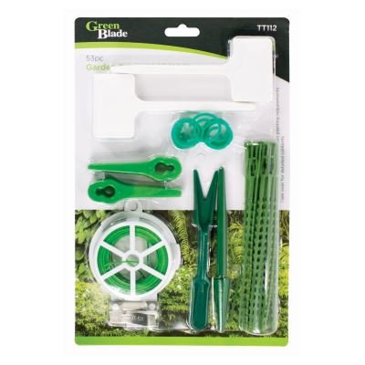 53pc Green Twist Tie & Labels Set - By Green Blade