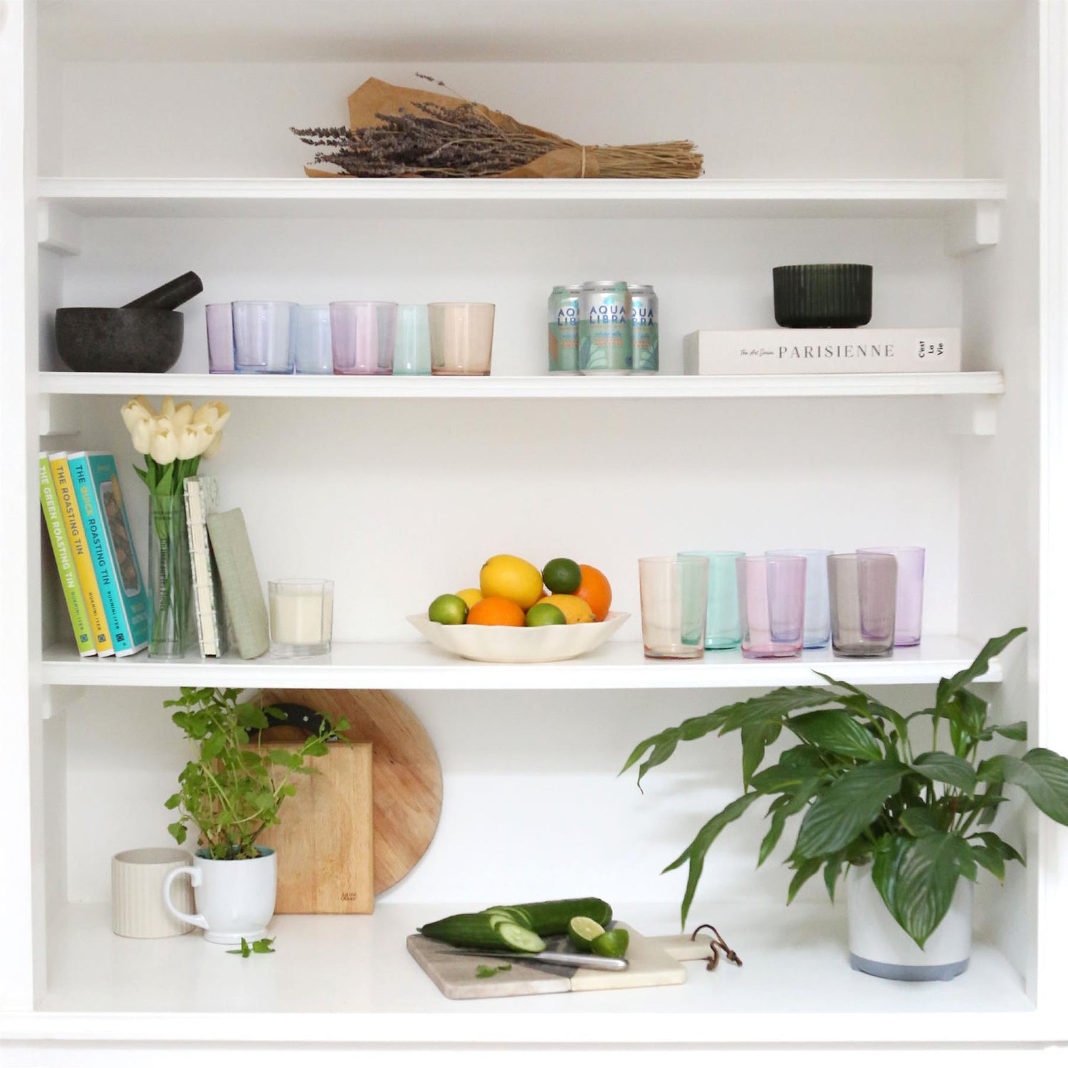 345ml Full Colour Bodega Glass Tumbler