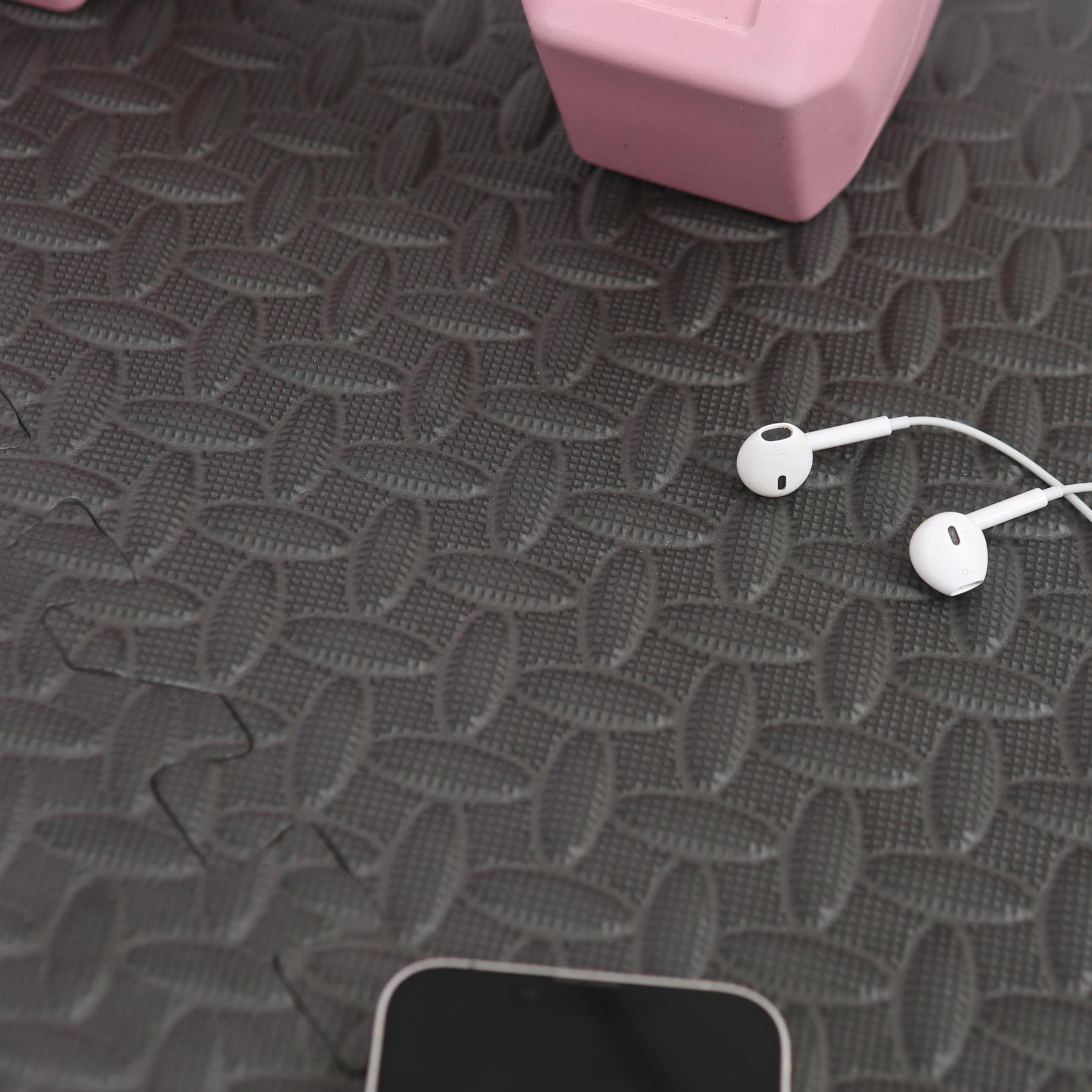 Interlocking Gym Flooring Mats - 60 x 60cm - Pack of 4