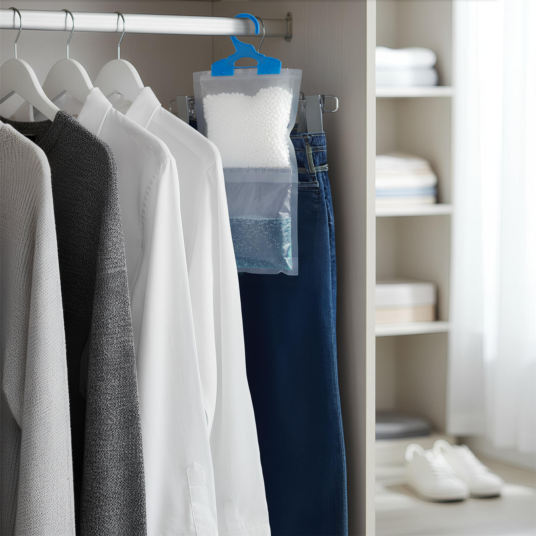 Hanging Wardrobe Dehumidifiers - 230g - Unscented - Pack of 12