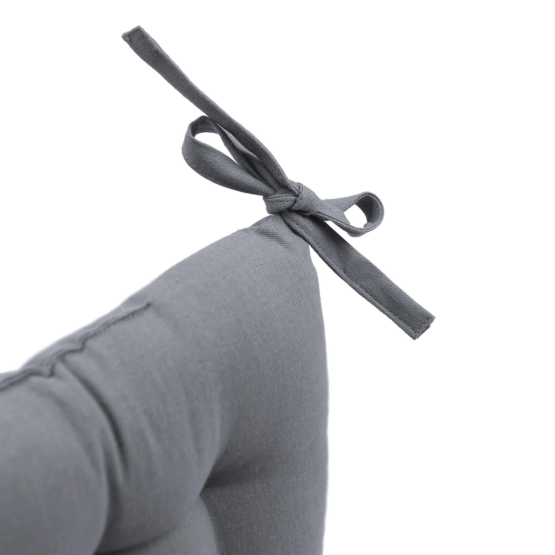 Square Seat Pad - 40 x 40cm - Grey
