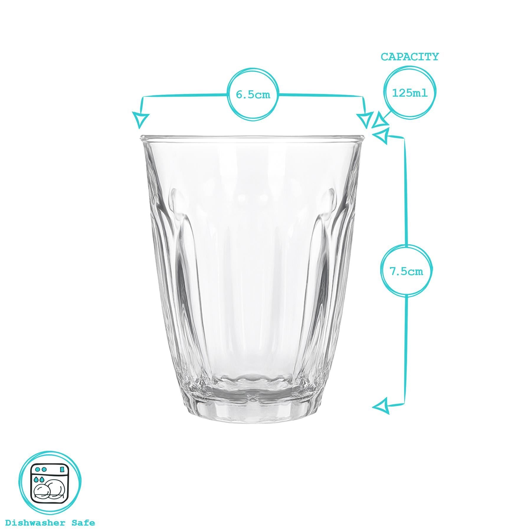 125ml Fluted Juice Glass