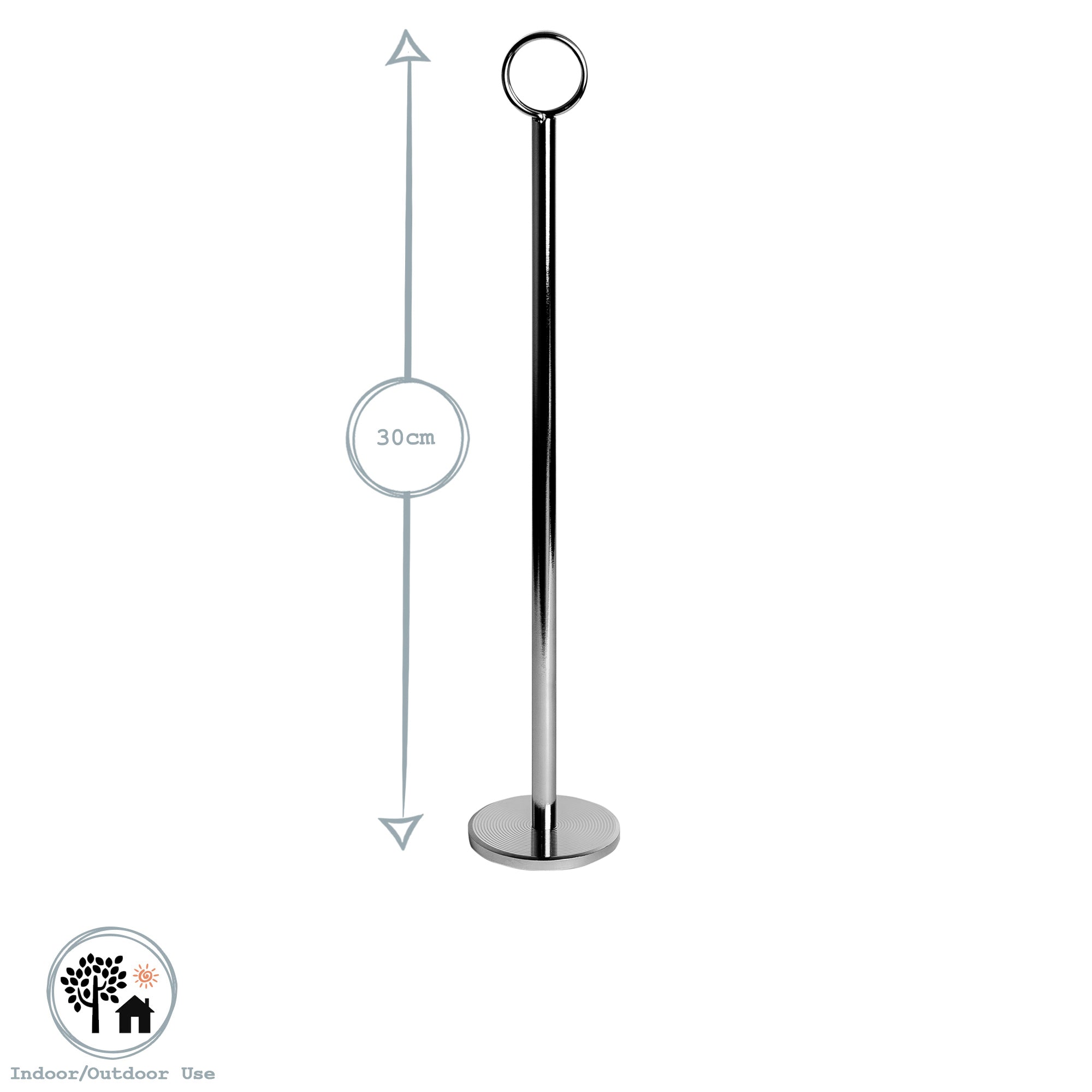 Argon Tableware Classic Table Number Holder - 30cm