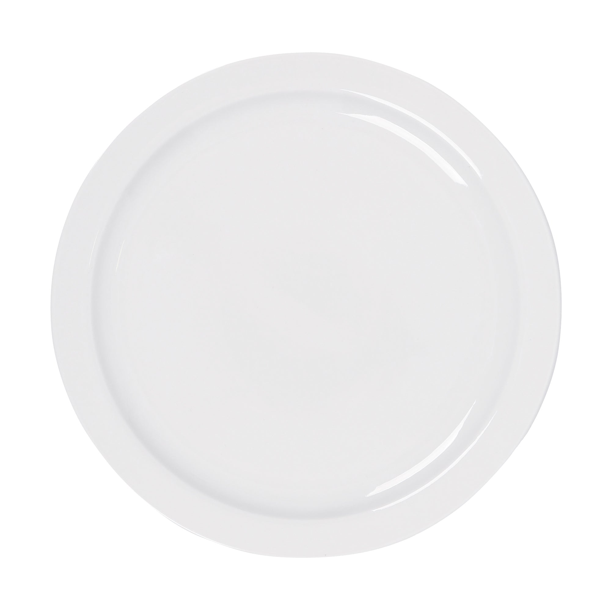 Classic White Buffet Dinner Plate - 23cm