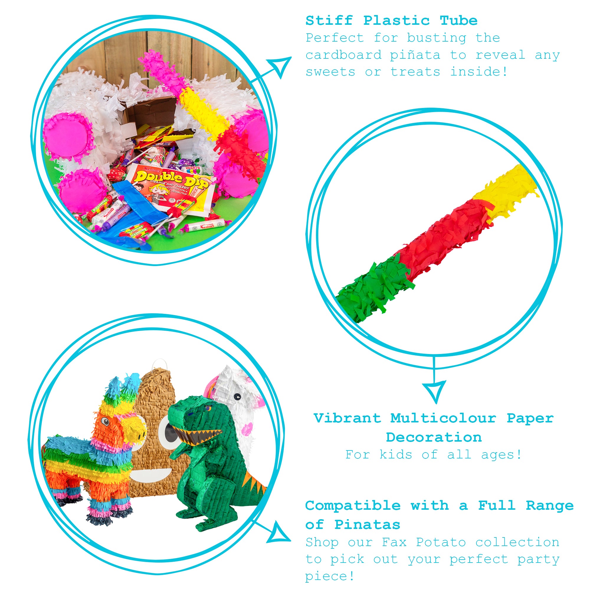 Fax Potato Pinata Buster Stick