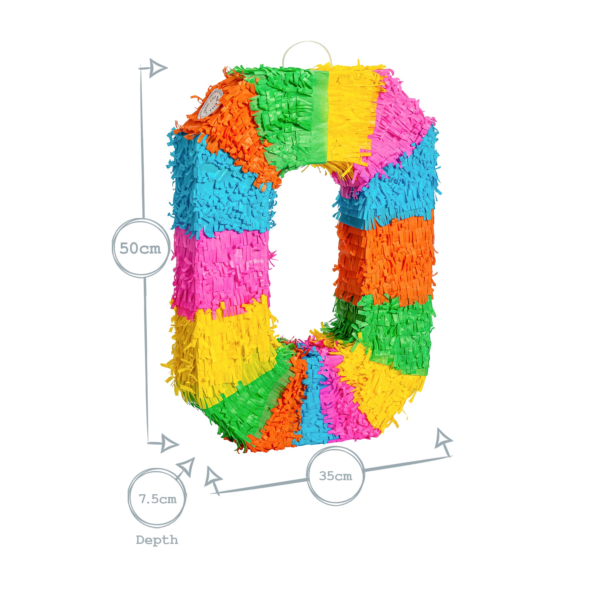 Fax Potato Number 0 Pinata