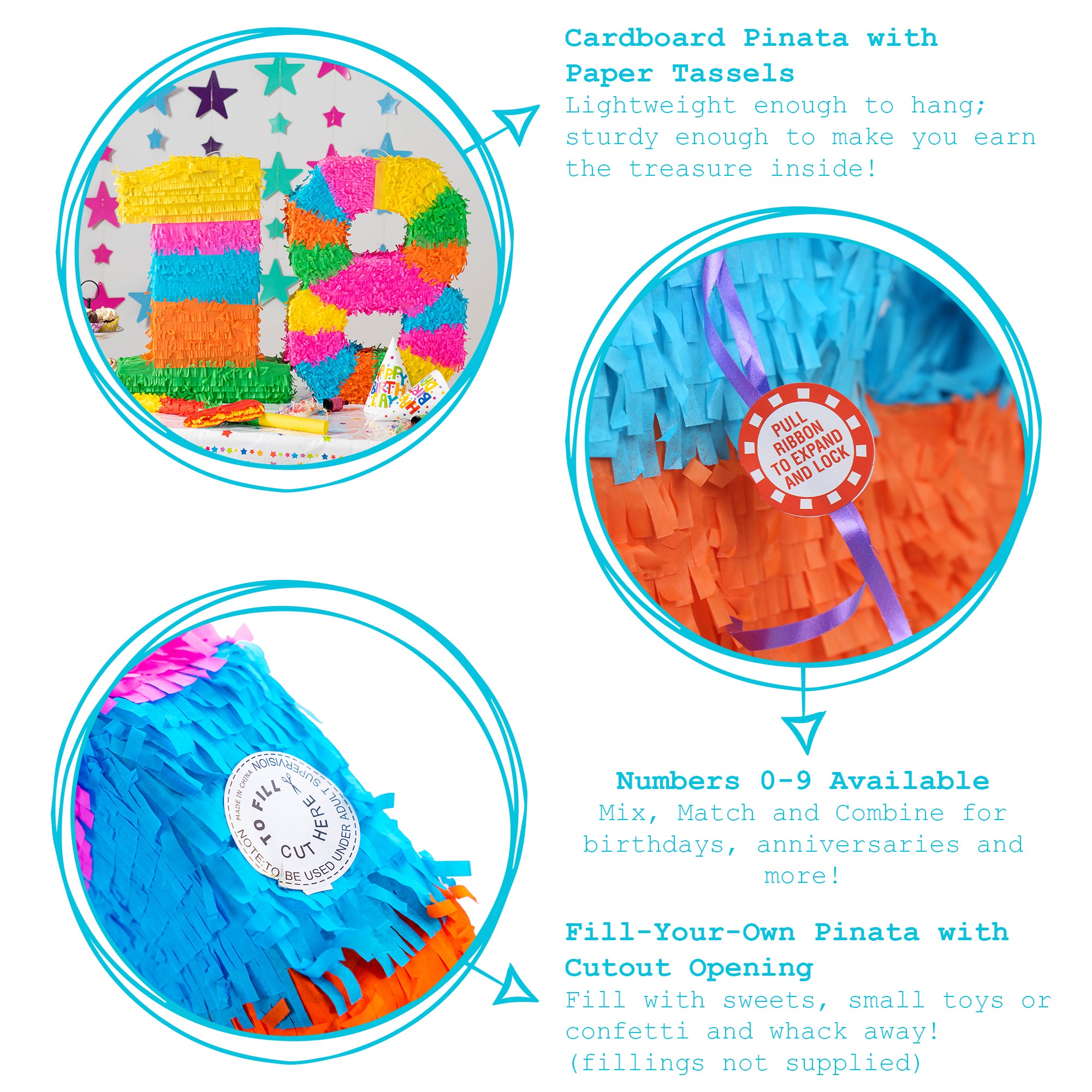 Fax Potato Number 9 Pinata