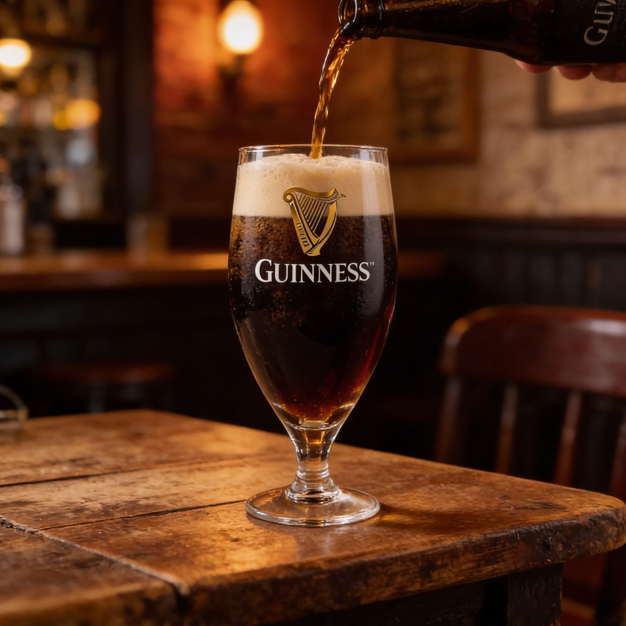 Guinness Stemmed Pint Glass