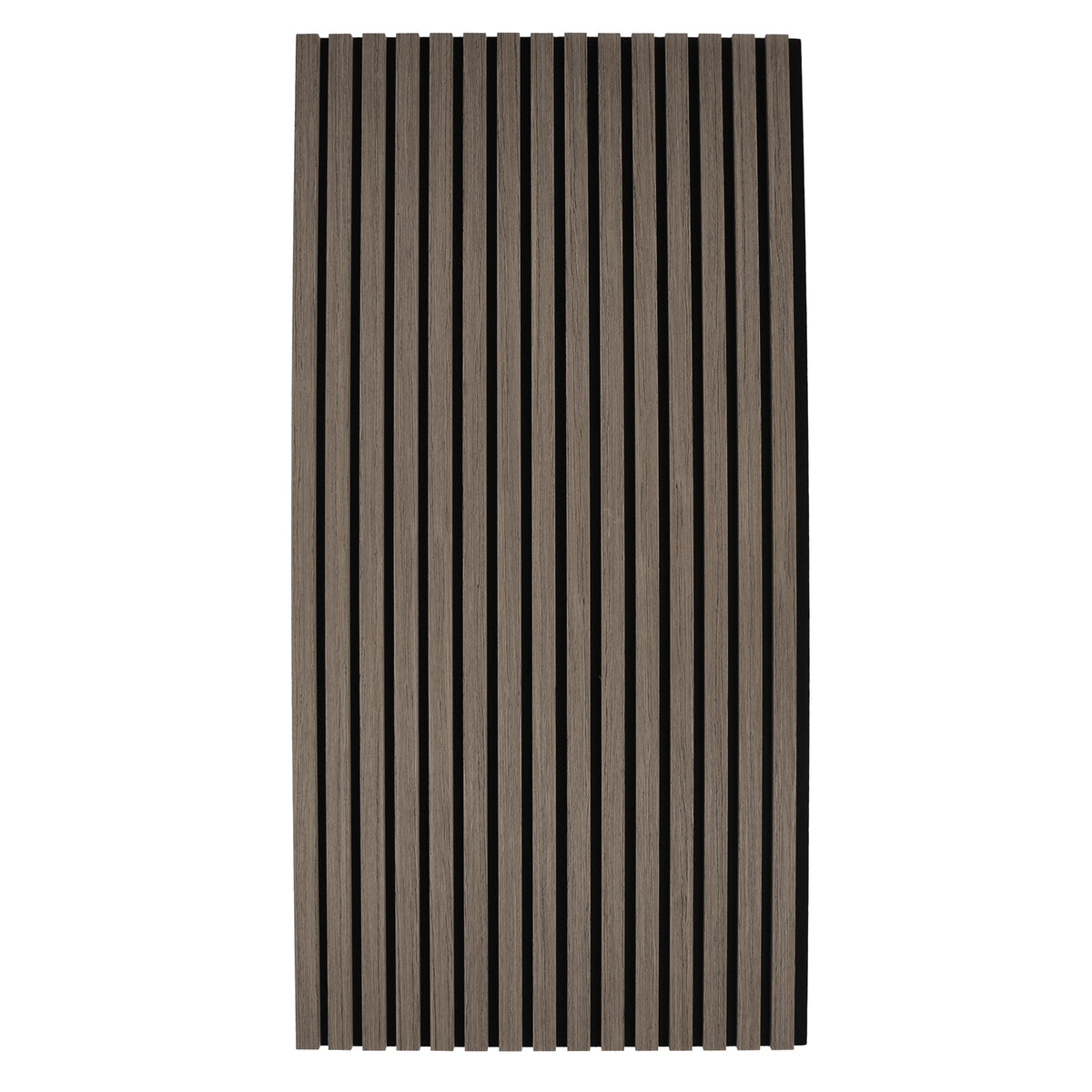 Wooden Acoustic Wall Panel - 120 x 60cm - Grey/Black