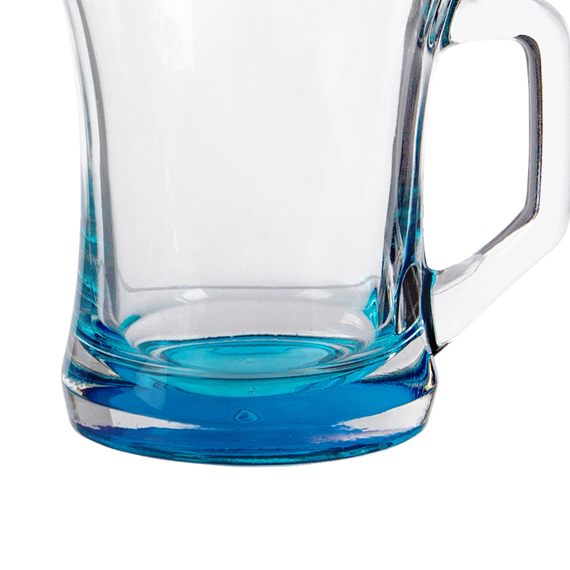 225ml Zen+ Multicolour Base Glass Coffee Mug