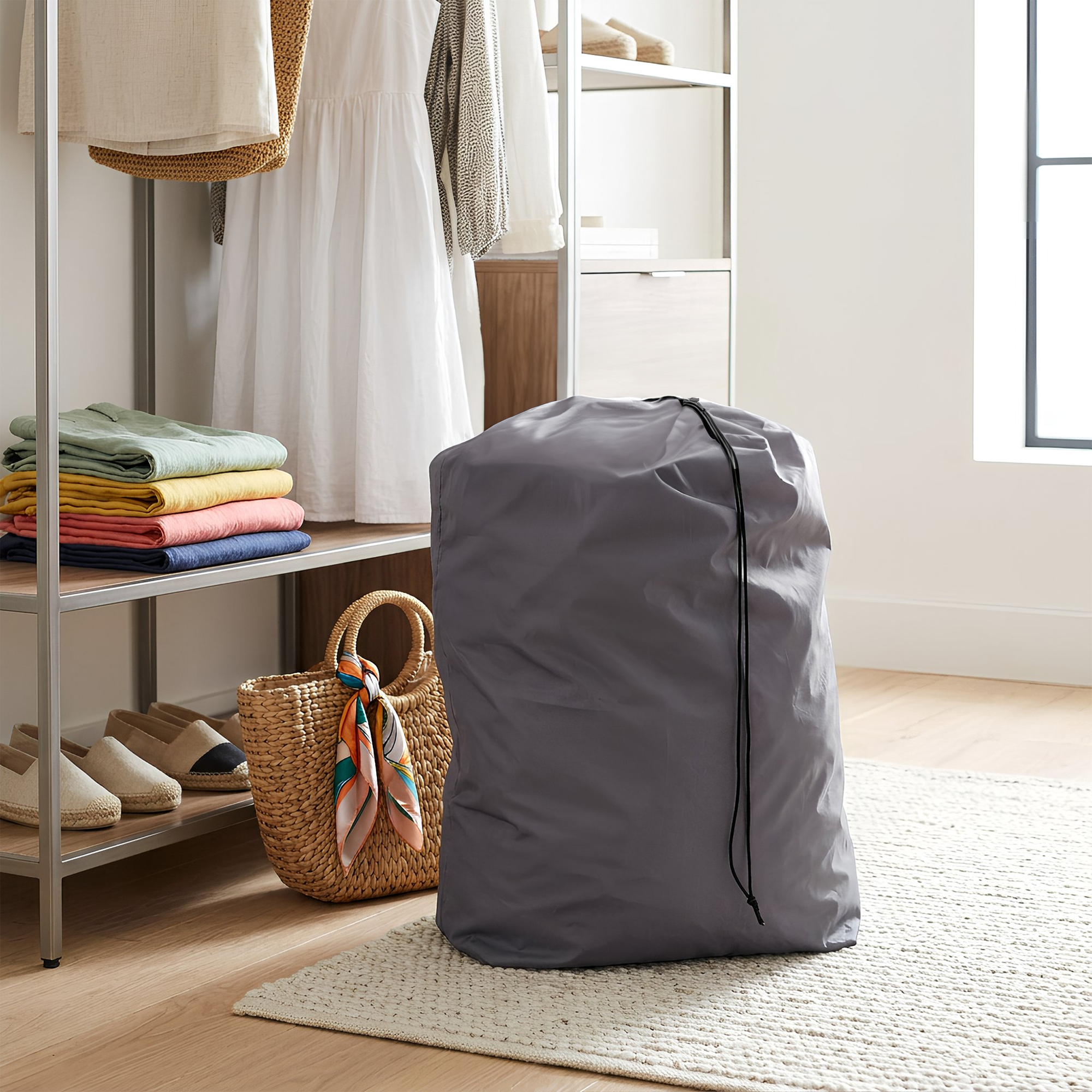 Pregnancy Pillow with Storage Bag - Pink