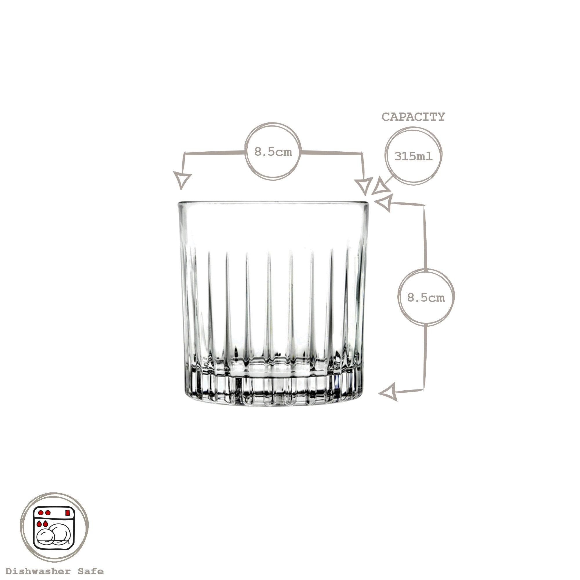315ml Timeless Whisky Glass