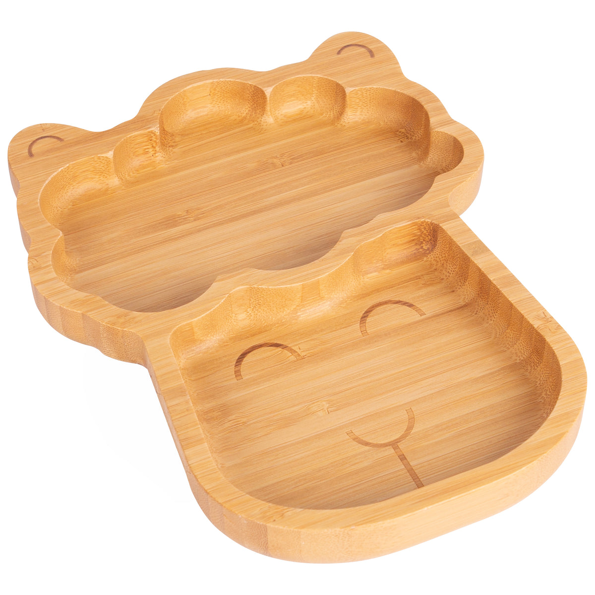 Llama Bamboo Baby Suction Plate