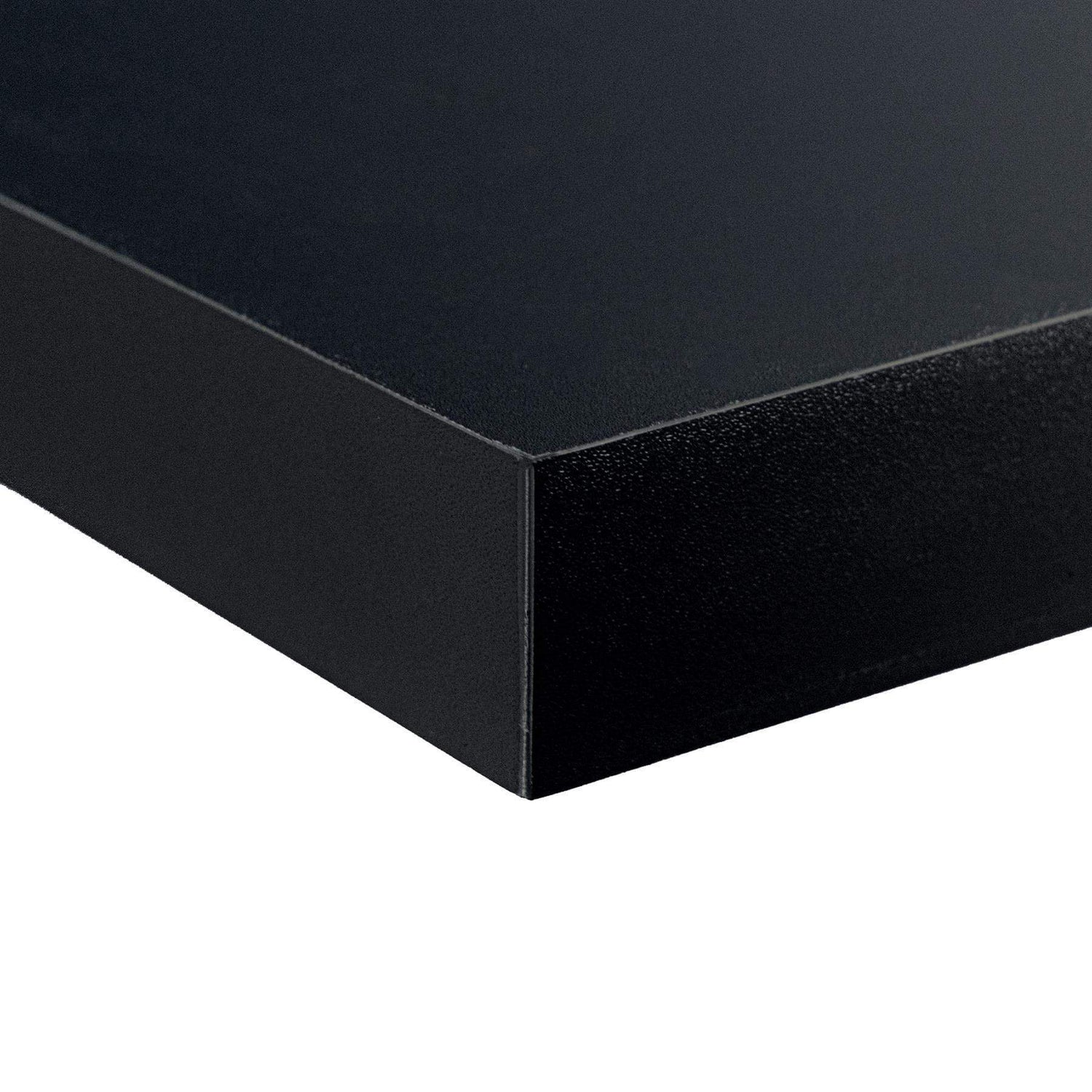 100cm Modern Floating Wall Shelf - Black
