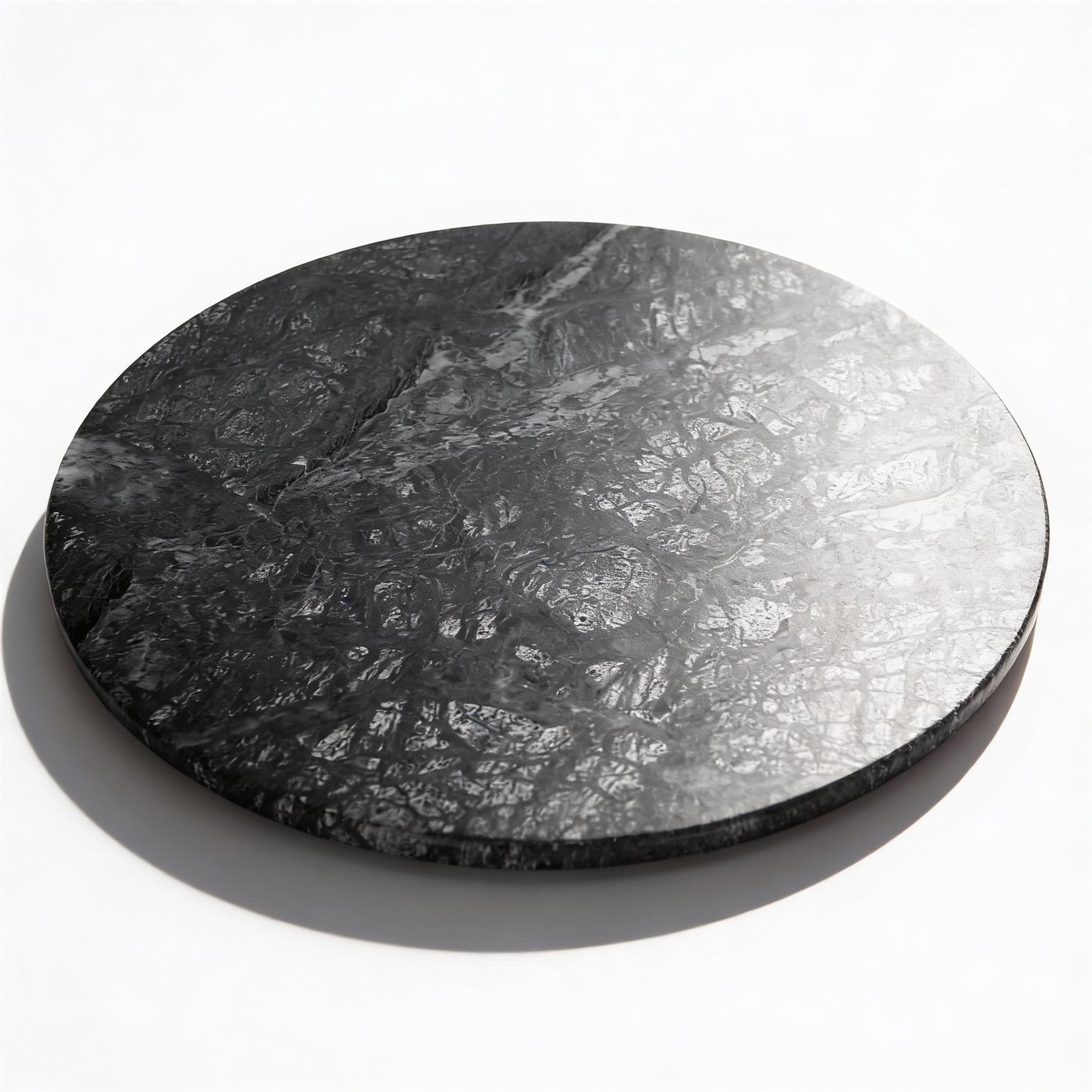 Marble Serving Board - 33cm - Black