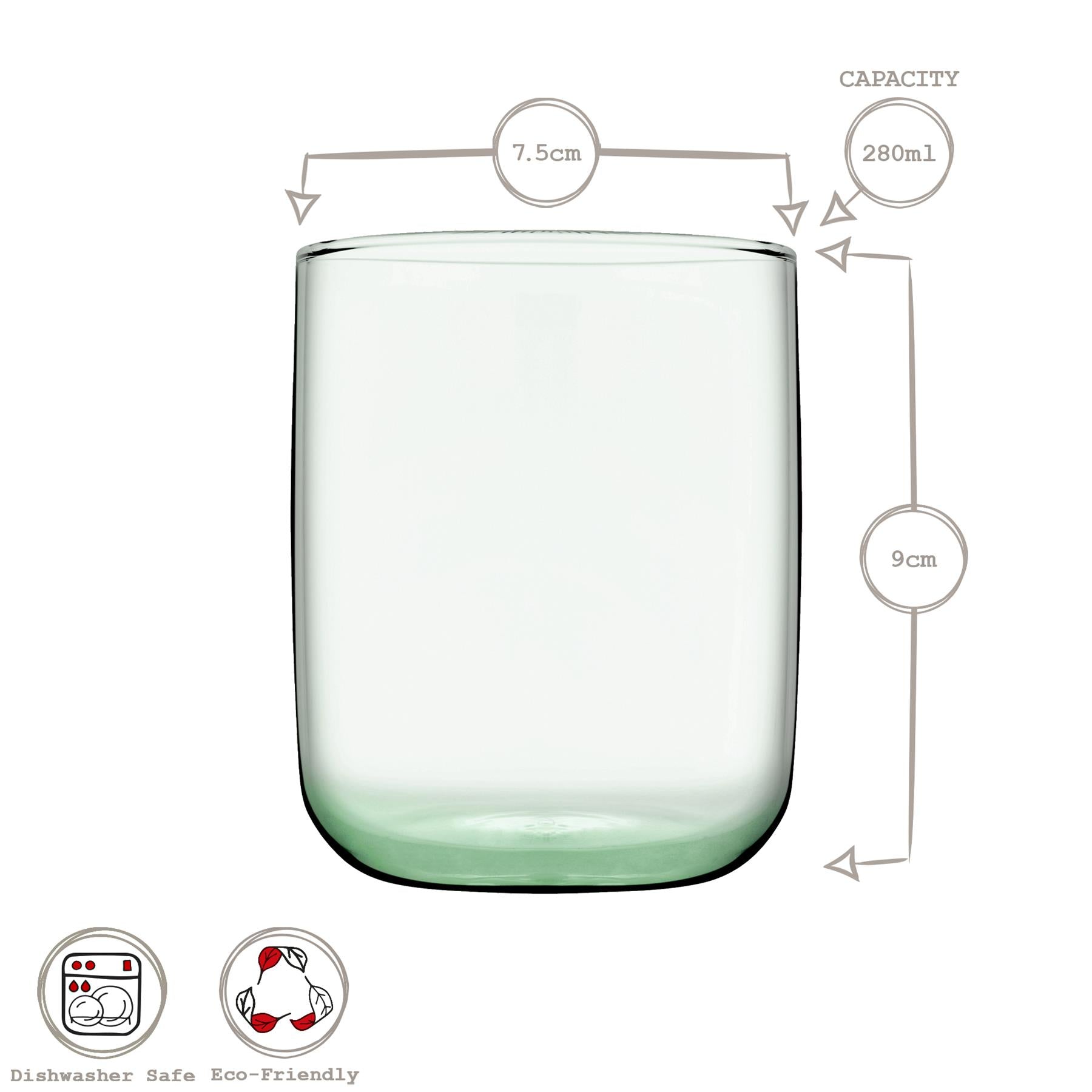 280ml Aware Iconic Recycled Glass Tumbler