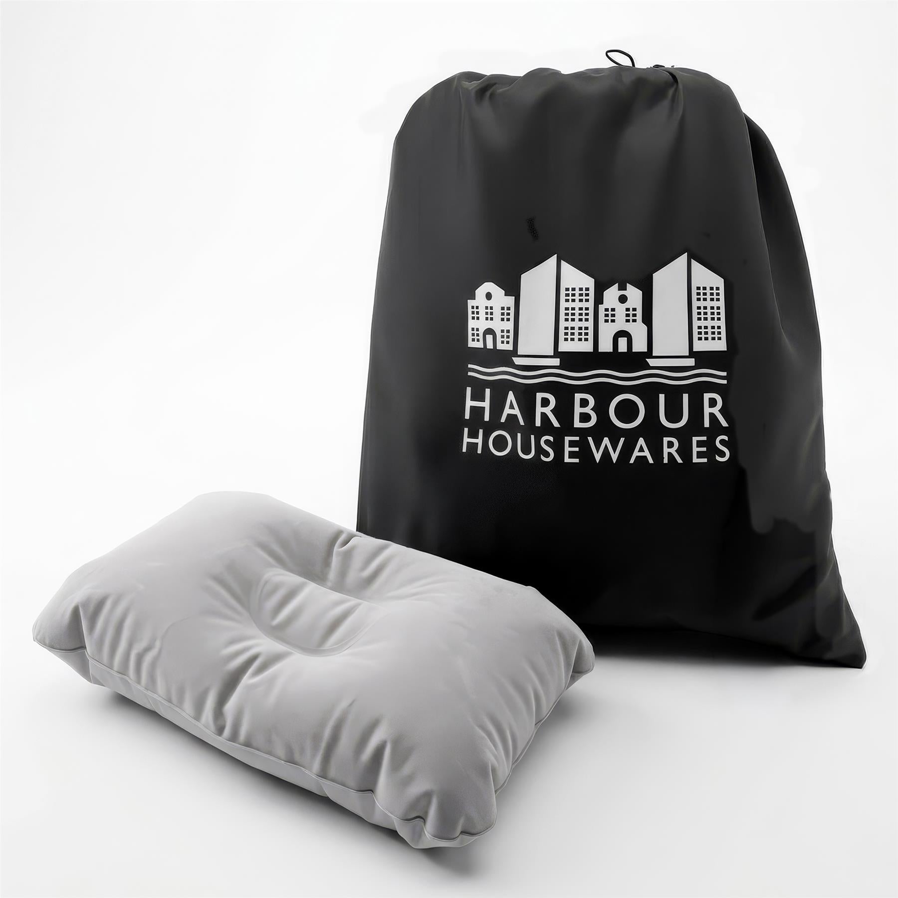 Single Airbed with Removable Electric Pump - Black/Grey