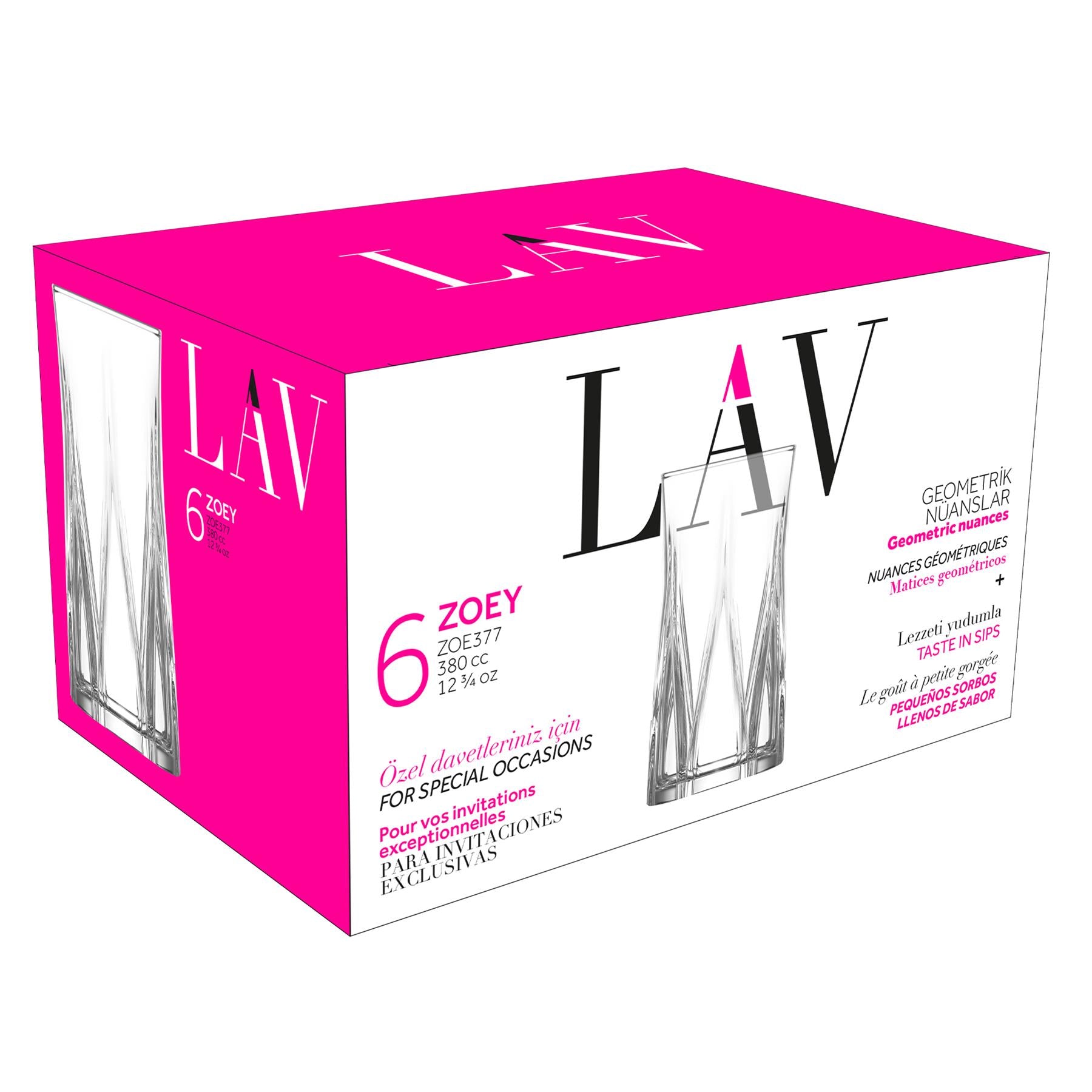 380ml Zoey Highball Glass