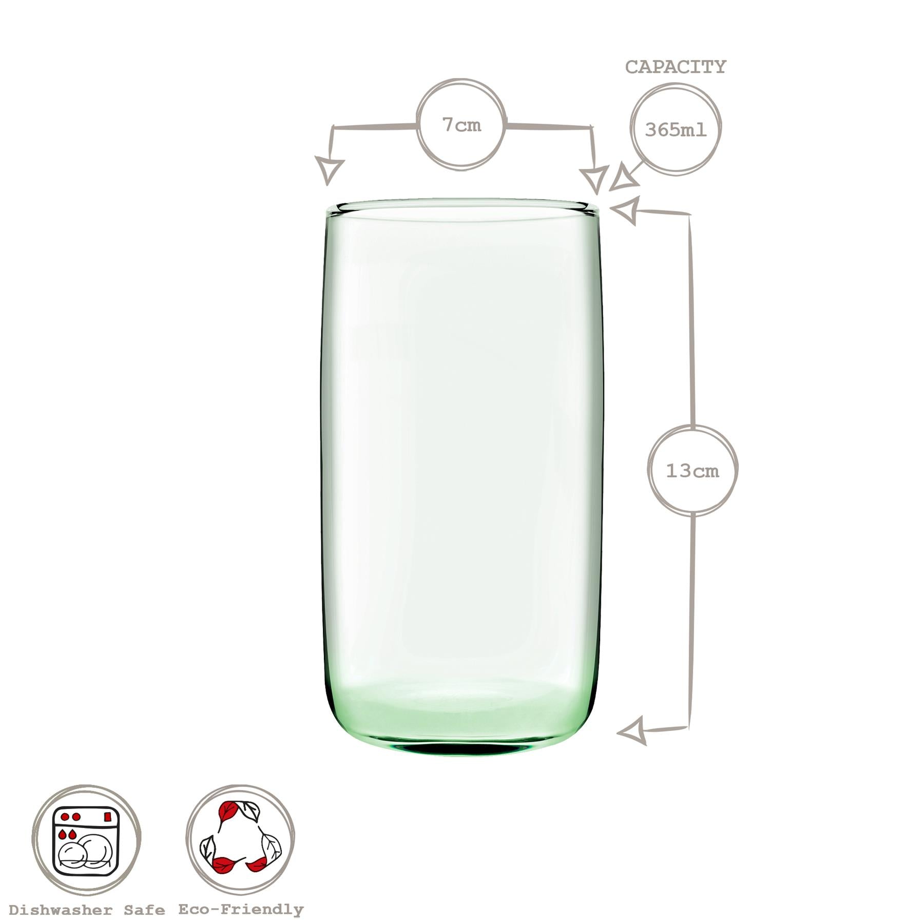 365ml Aware Iconic Recycled Highball Glass
