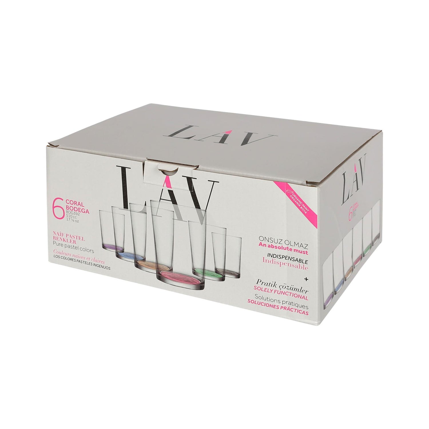 520ml Colour Base Bodega Highball Glass