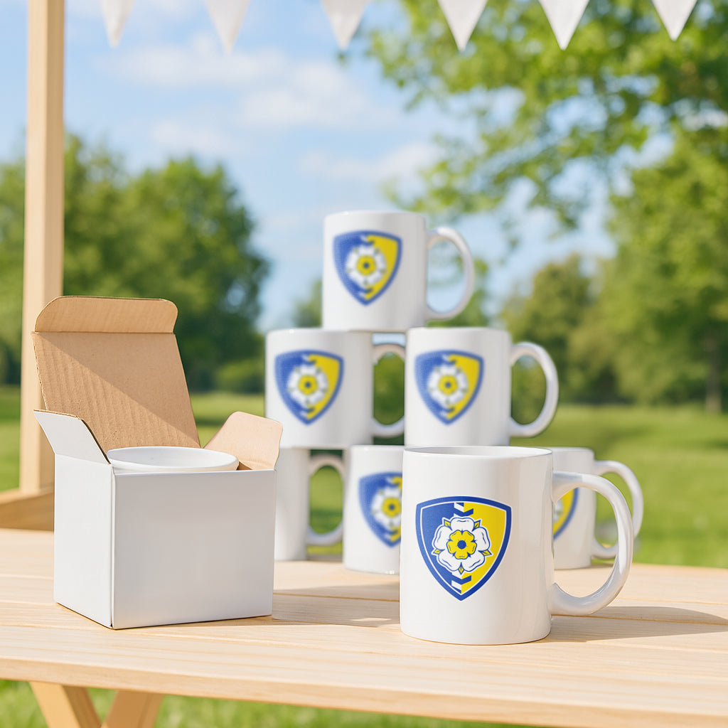 350ml Blank Stoneware Sublimation Mug - White