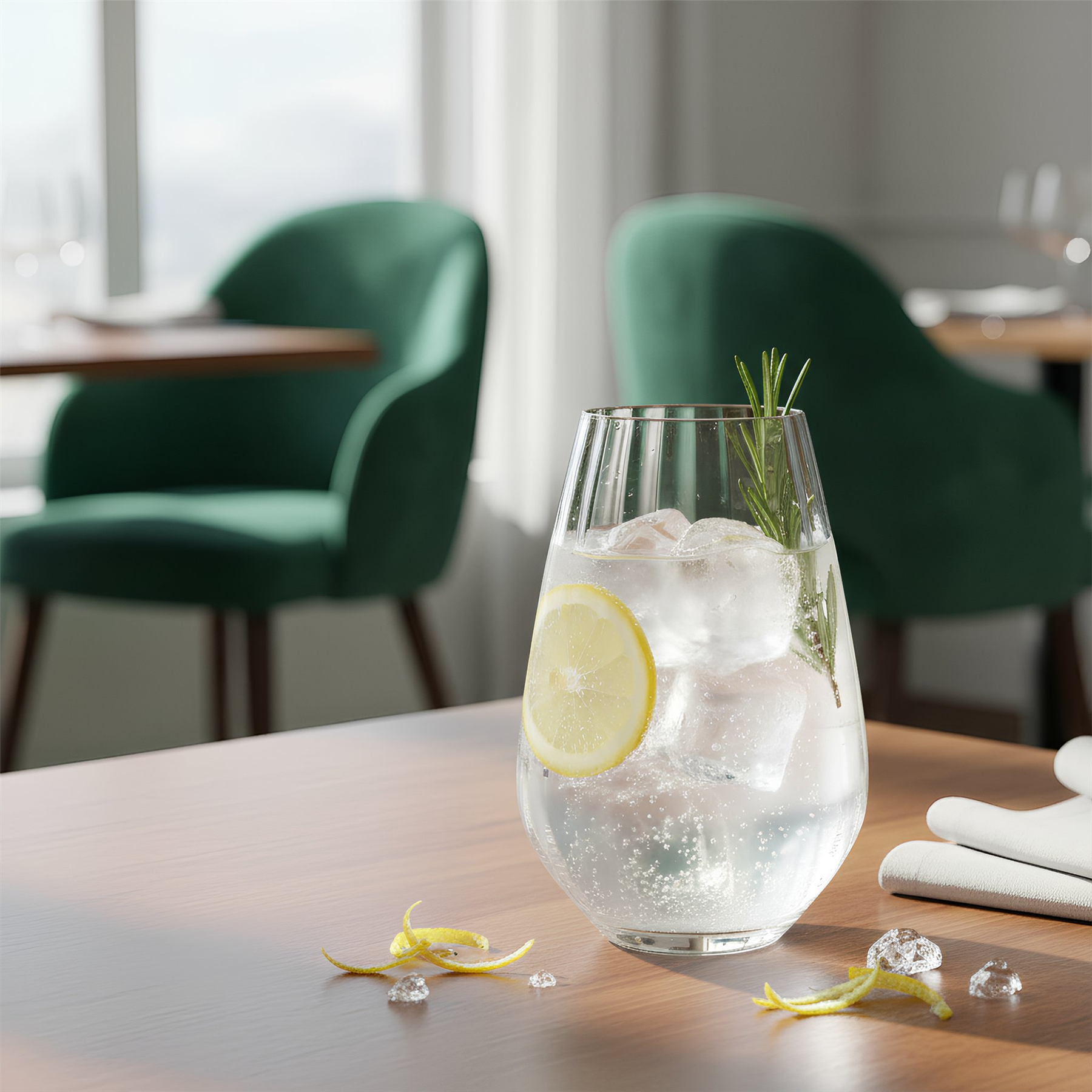 620ml Kensington Optic Crystal Highball Glass