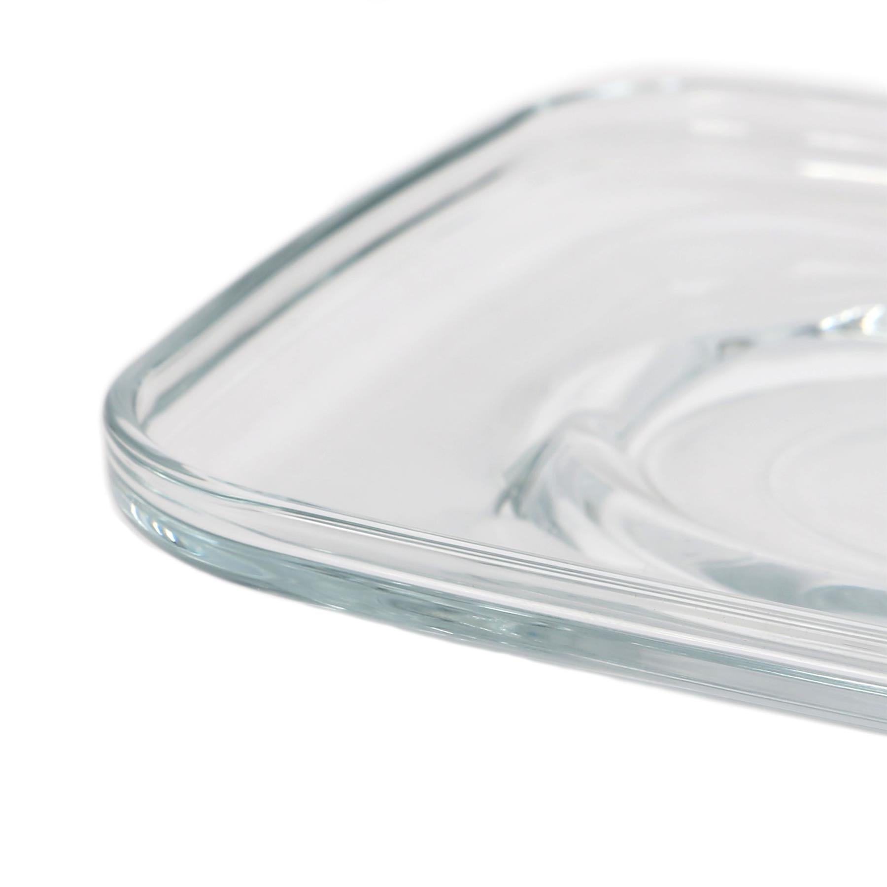 12.5cm Cozy Glass Espresso Saucer