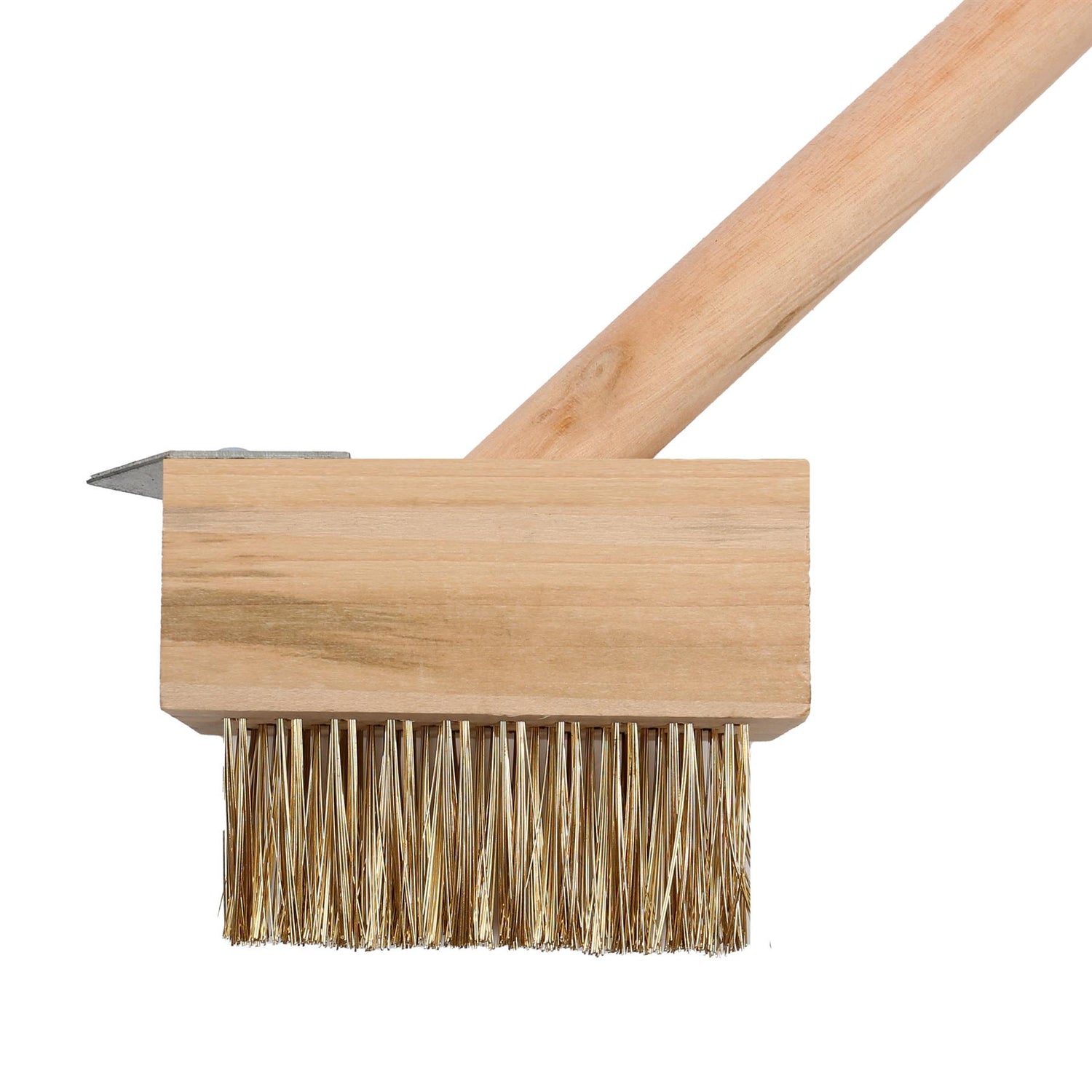 Wooden Long Handle Weed Brush - 120cm