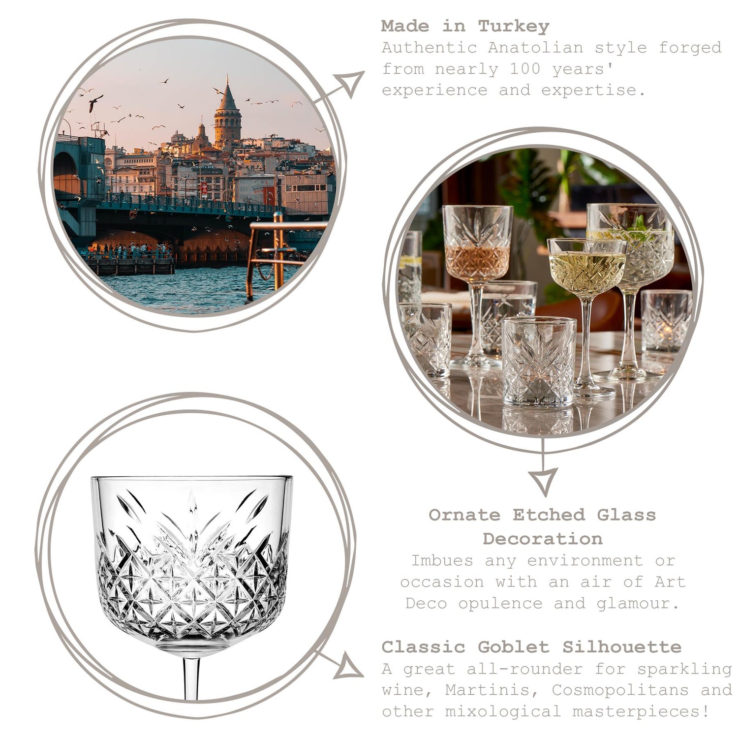 490ml Timeless Cocktail Glass