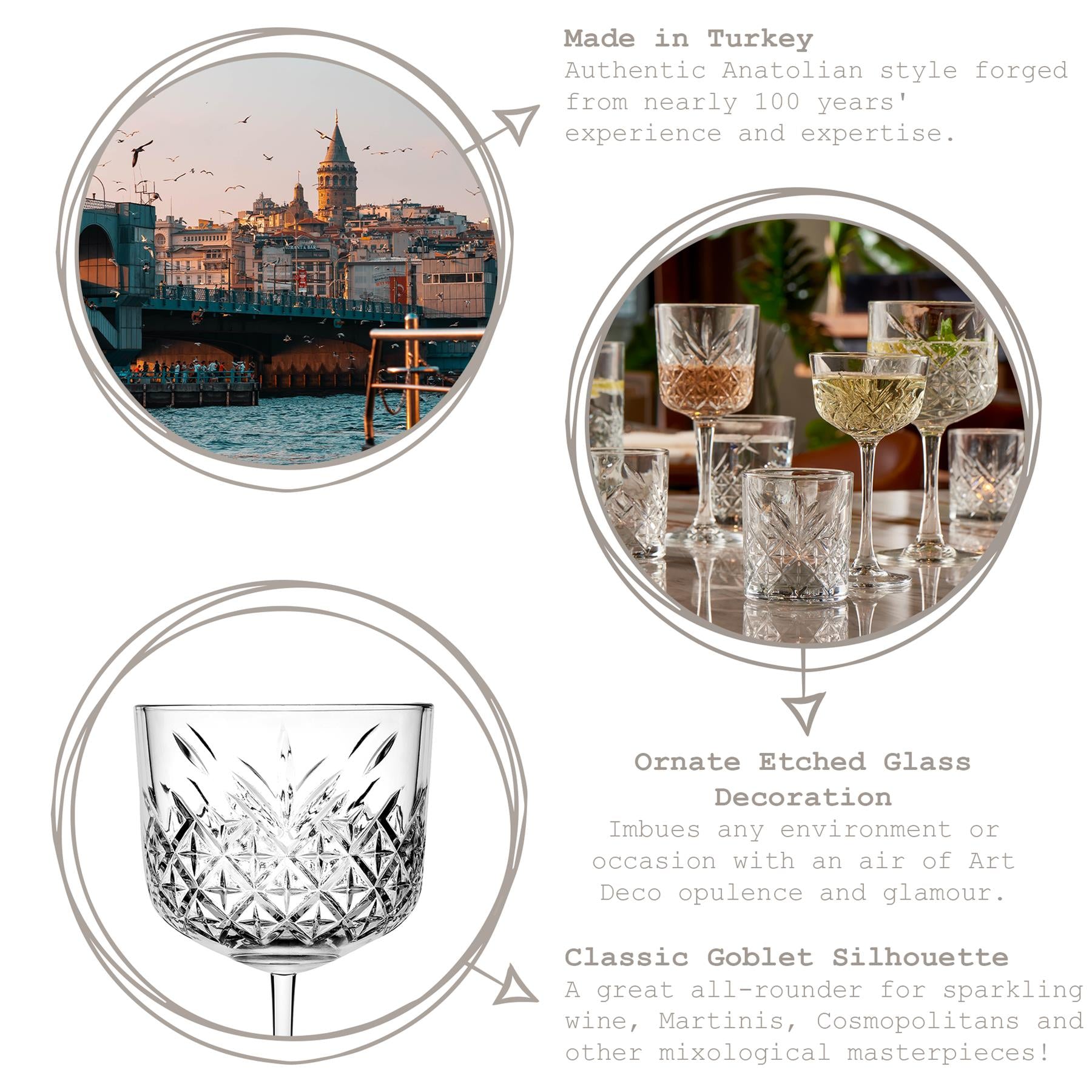 490ml Timeless Cocktail Glass