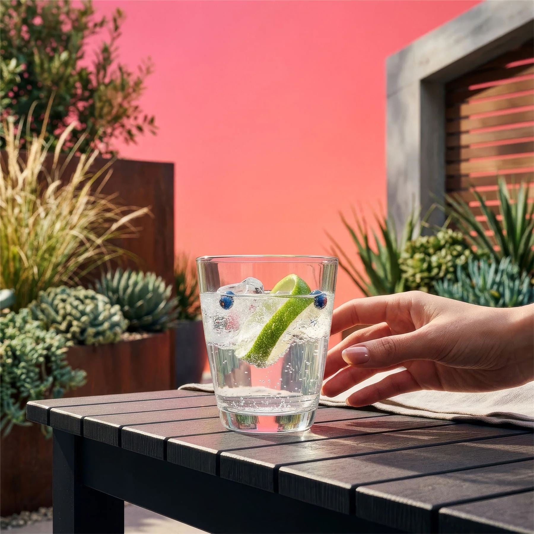 250ml Conical Glass Tumbler