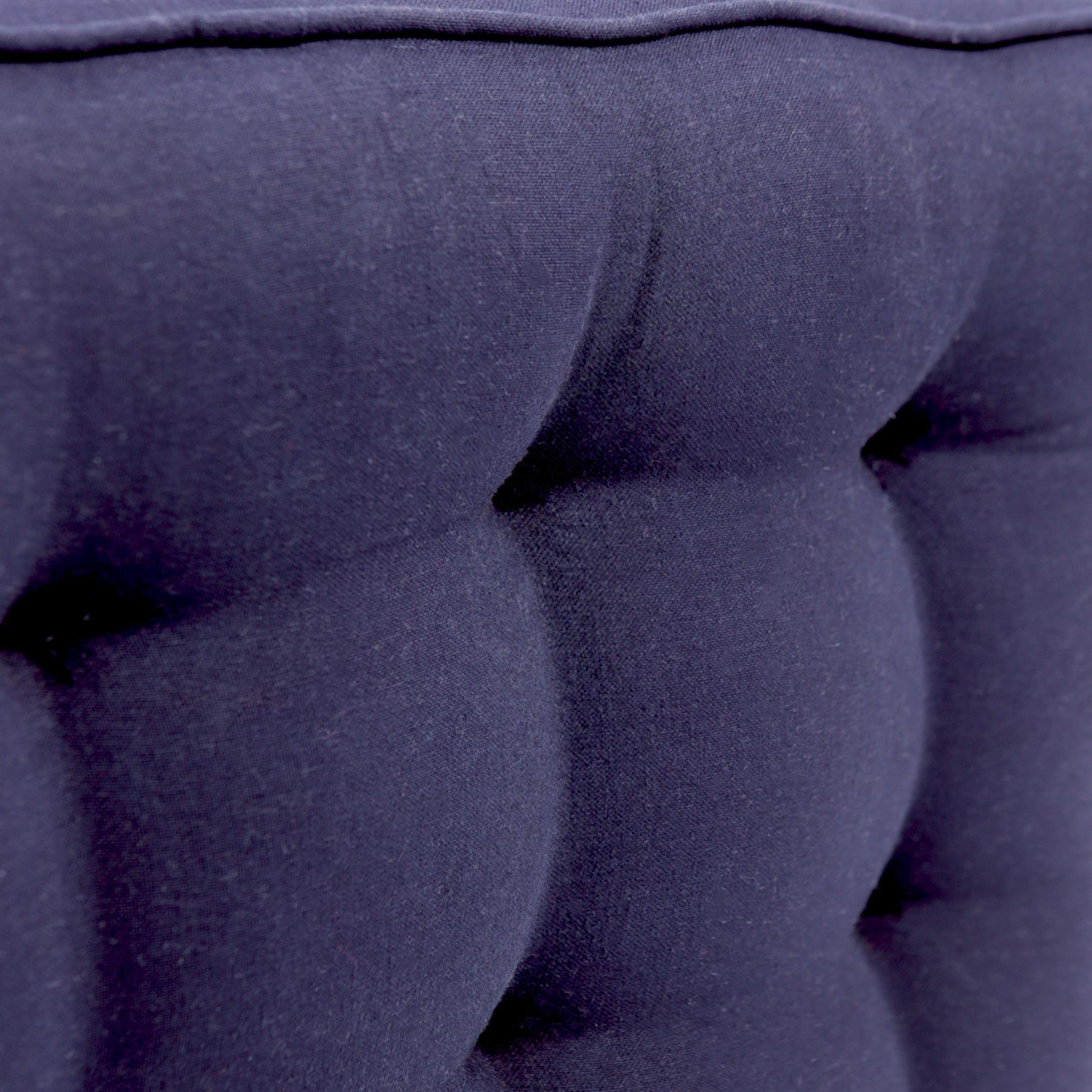 Square Armchair Booster Cushion - 50 x 50cm - Navy