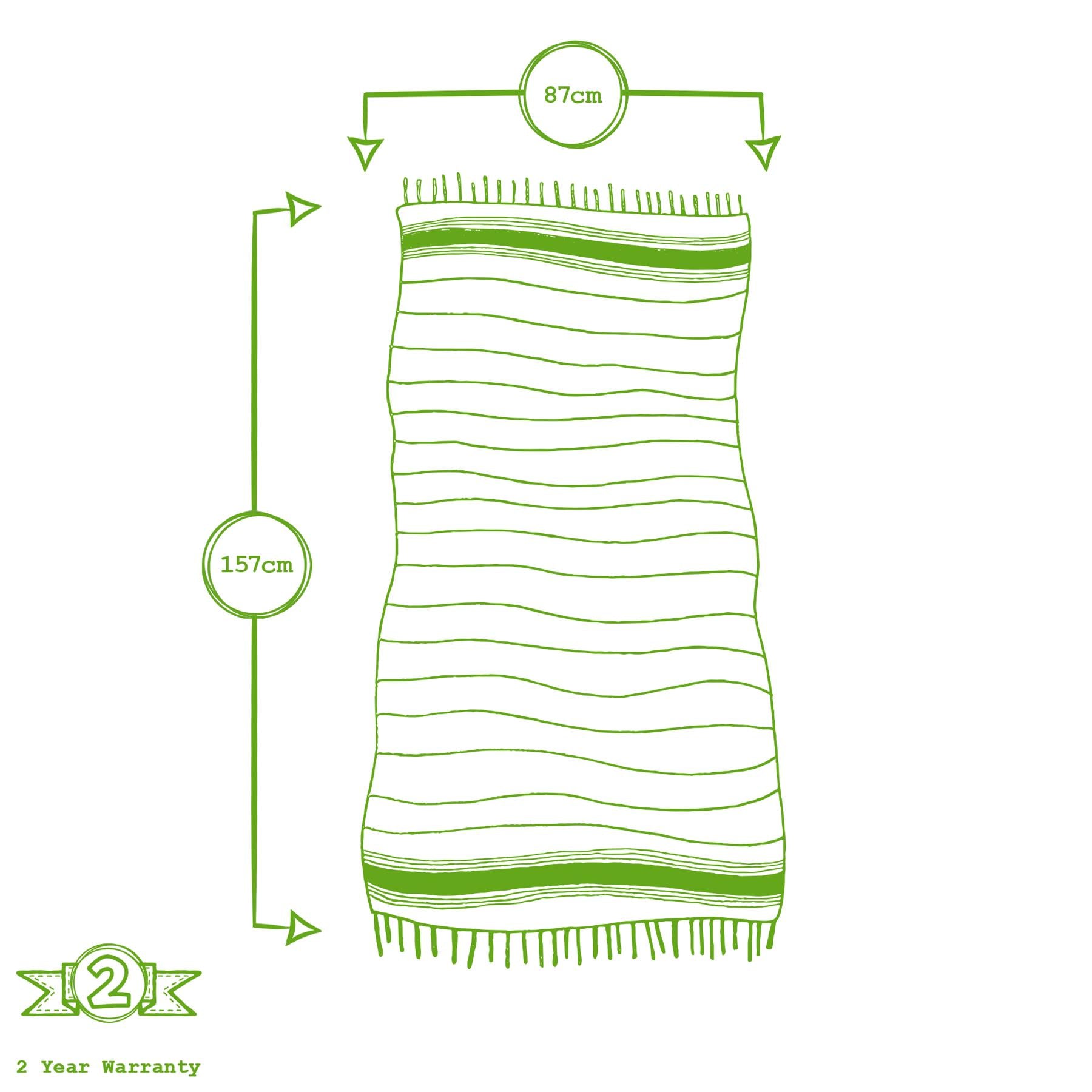 Turkish Cotton Bath Towel - Multicolour