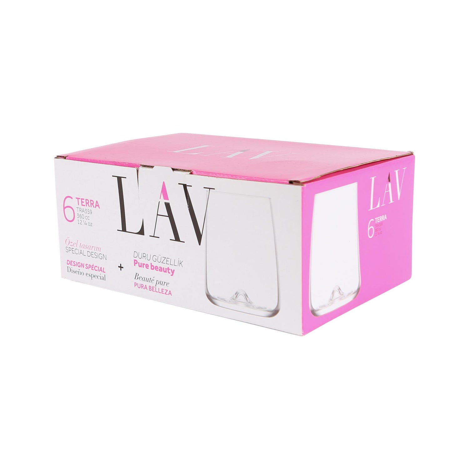 360ml Terra Tumbler Glass