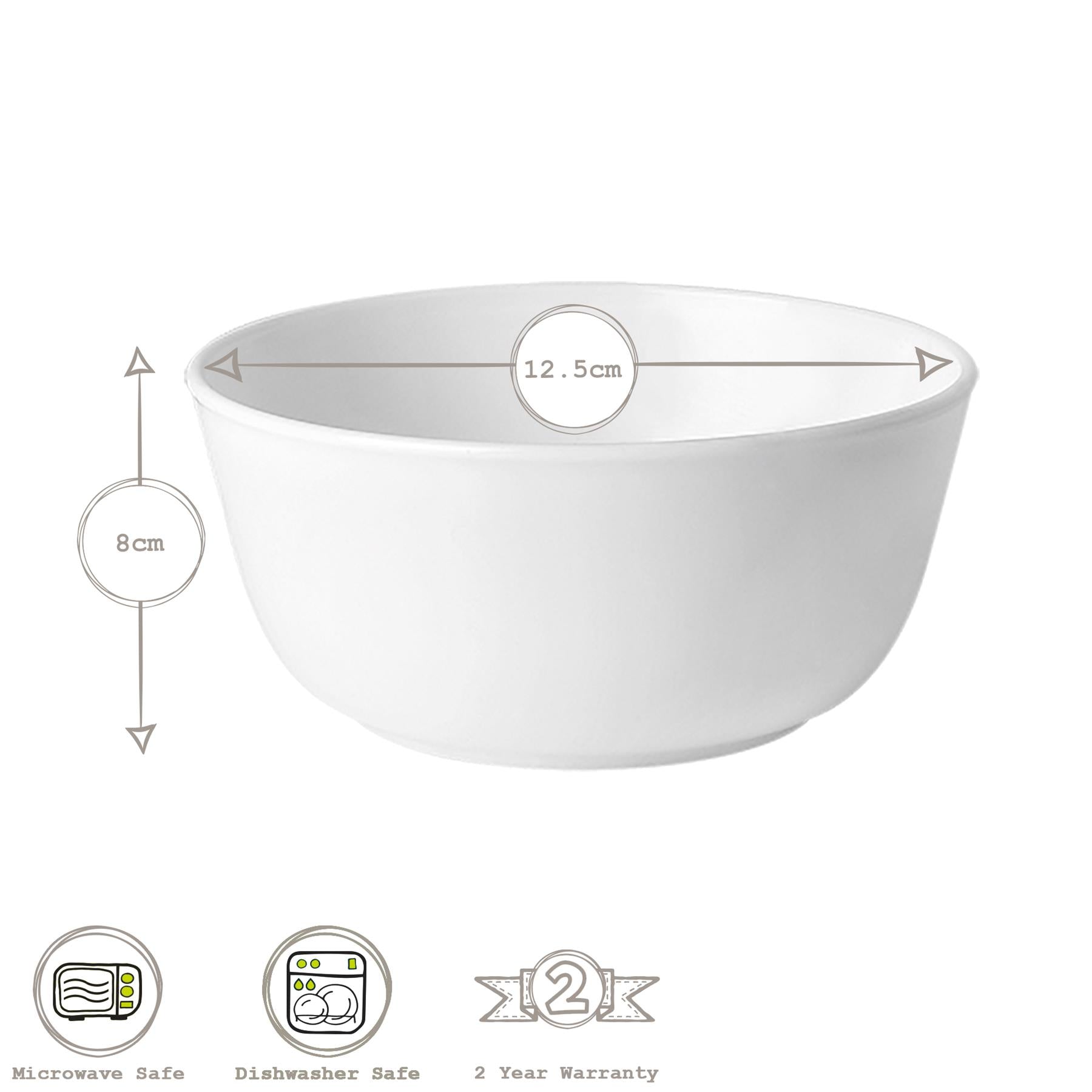 Toledo Glass Cereal Bowl - 12.5cm
