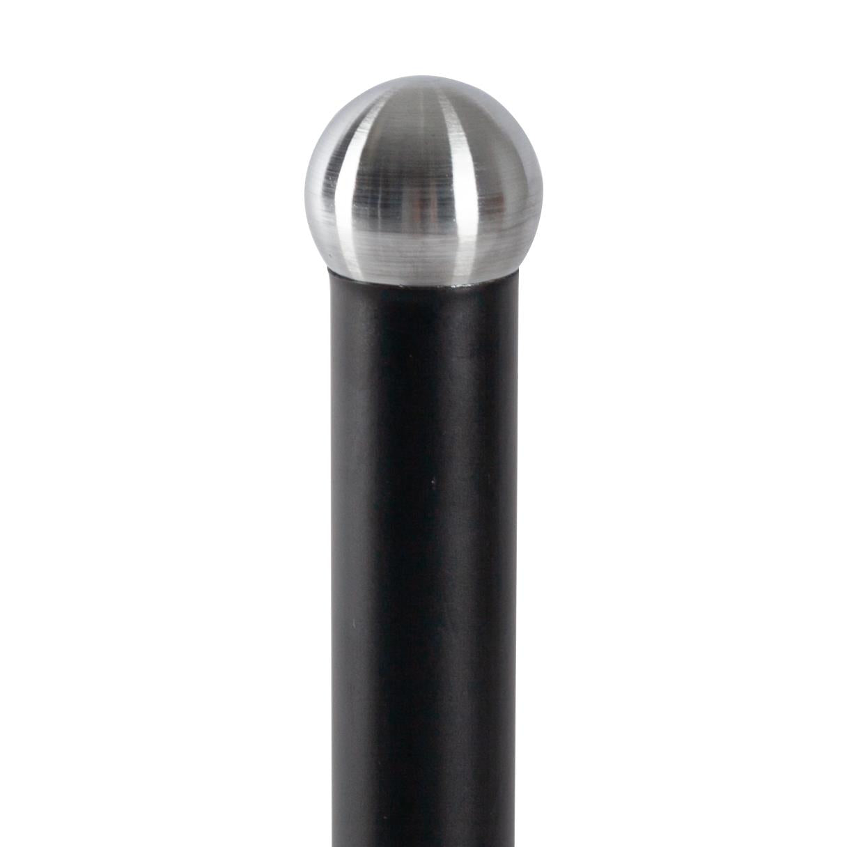 Harbour Housewares Vintage Steel Kitchen Roll Holder - Black