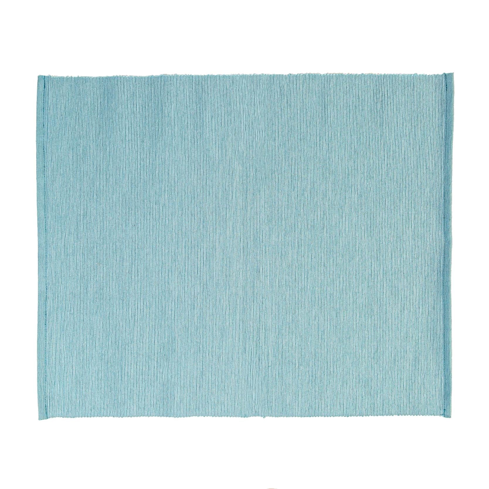 Nicola Spring Ribbed Cotton Placemat - Olympic Blue