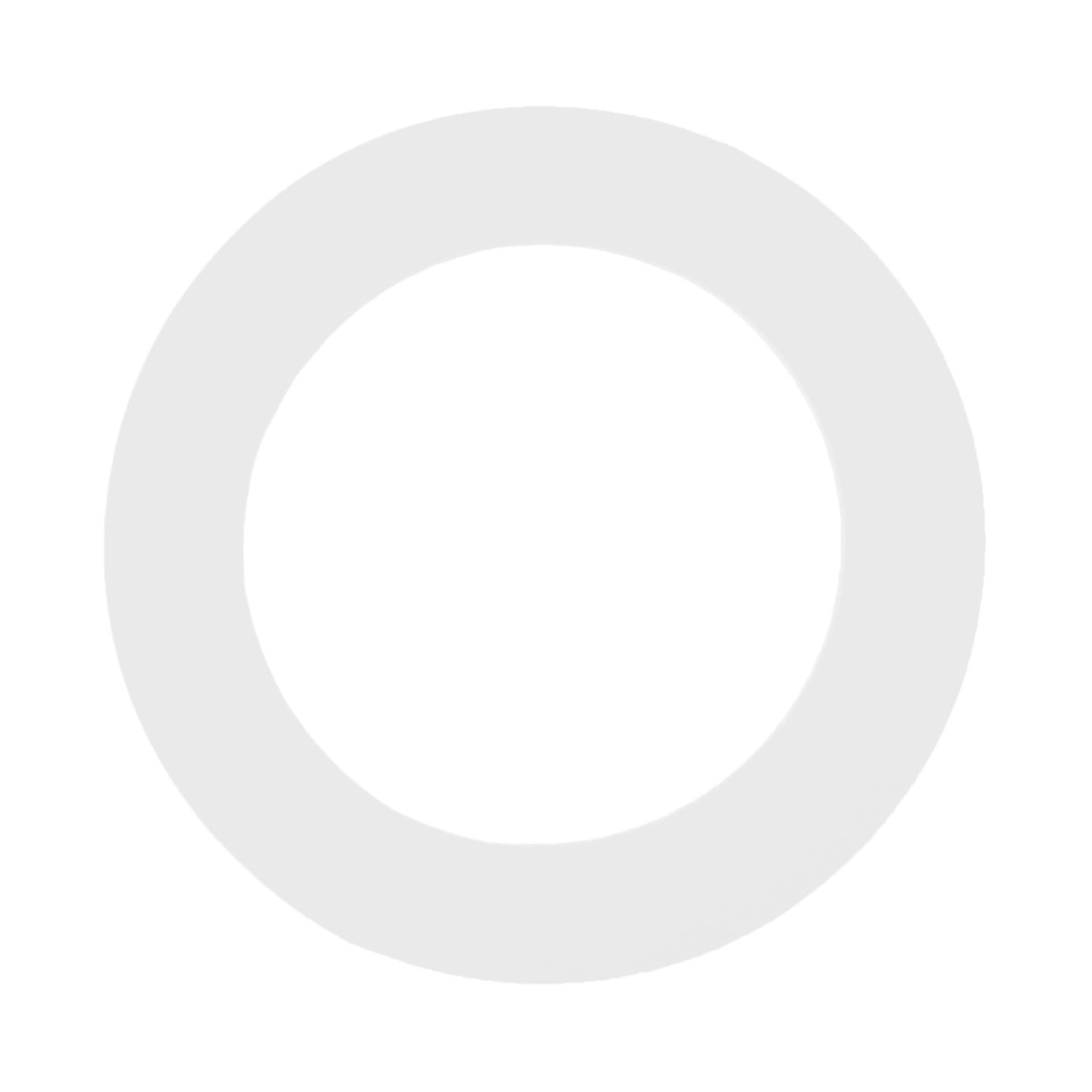 Argon Tableware Glass Storage Jar Seal - White - Small
