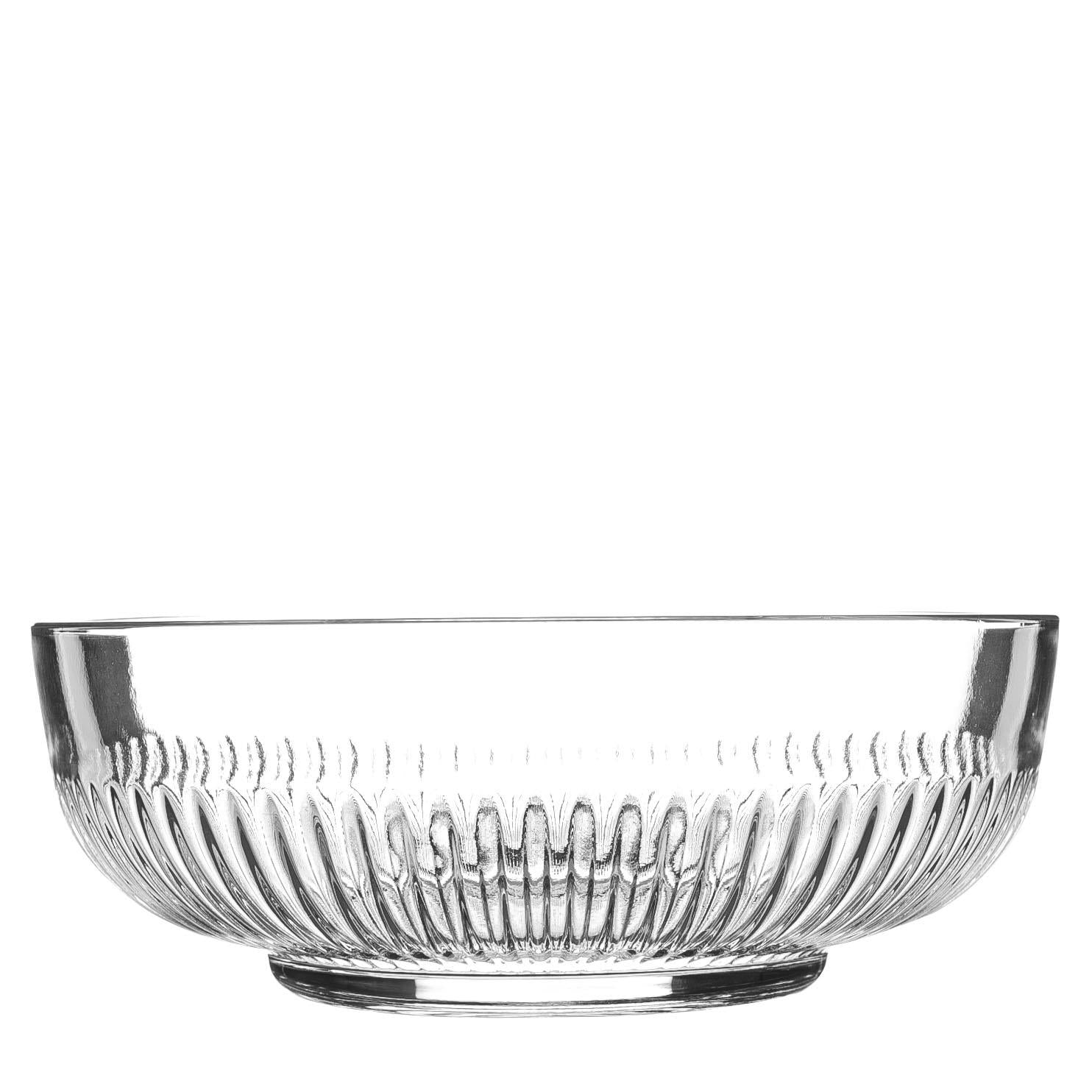 Argon Tableware Glass Campana Serving Bowl - 20cm - Clear